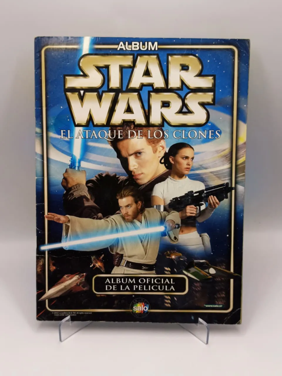Star Wars - Episodio 1 - Album Incompleto Pegado (%) - Salo (2002)