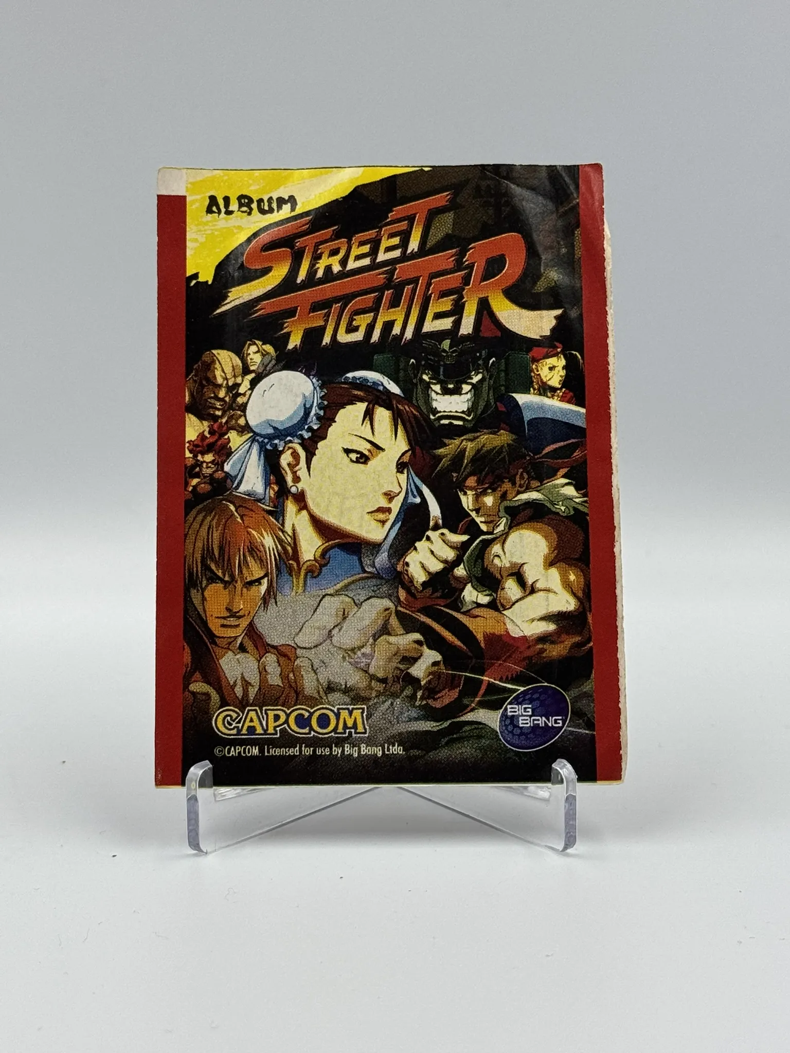 Street Fighter - Sobre de Laminas/Cromos/Figuritas Sellado - Big Bang Copag