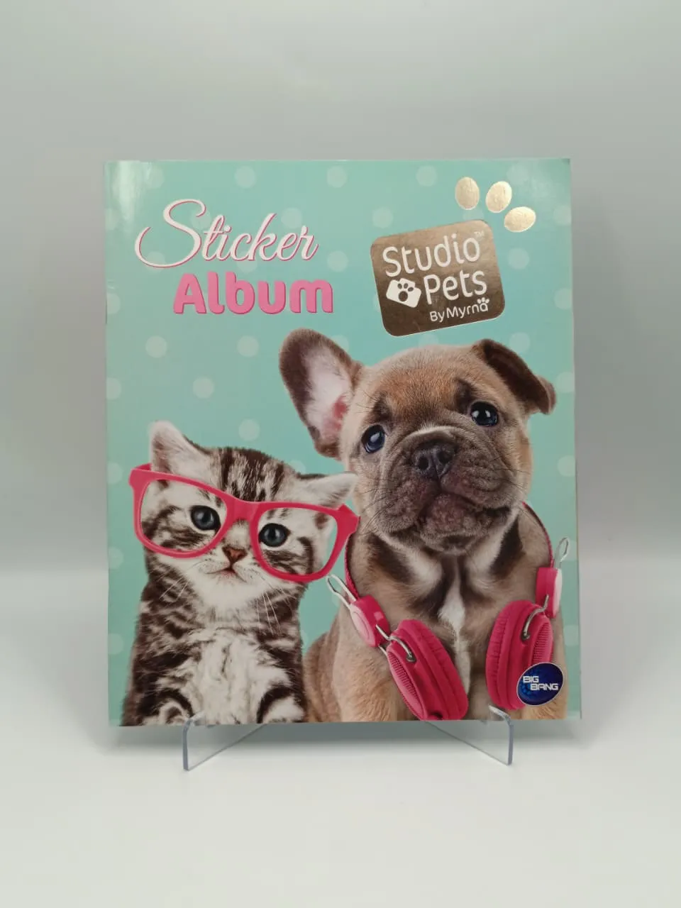 Studio Pets by Mirna - Album Incompleto Pegado (97%) - Big Bang Copag (2019)