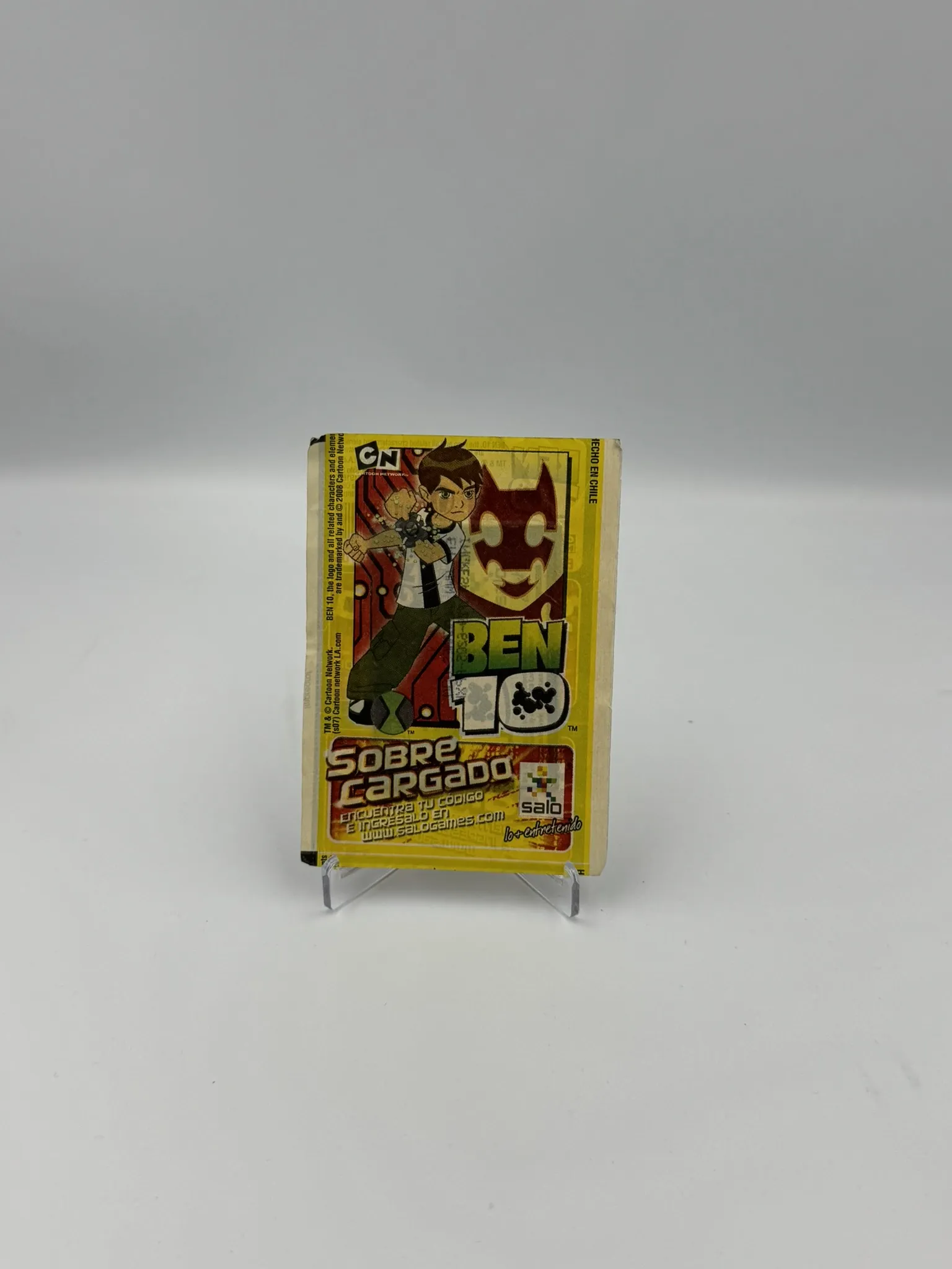 Ben 10 - Sobre de Laminas/Cromos/Figuritas Sellado Original - Salo