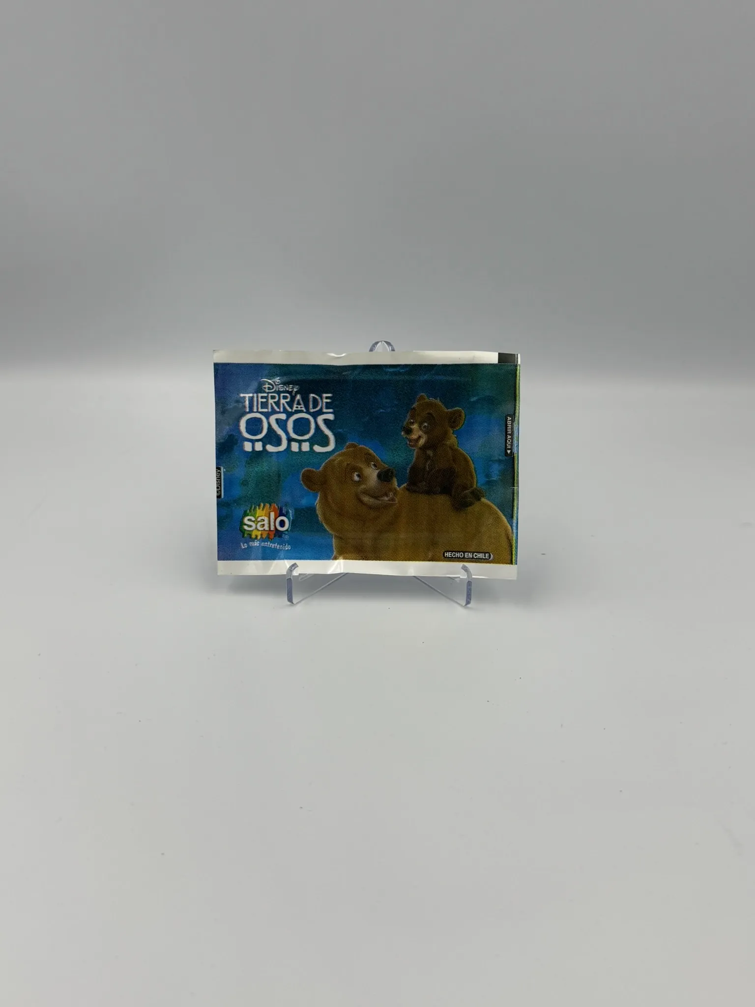 Tierra de Osos - Sobre de Laminas/Cromos/Figuritas Sellado Original - Salo