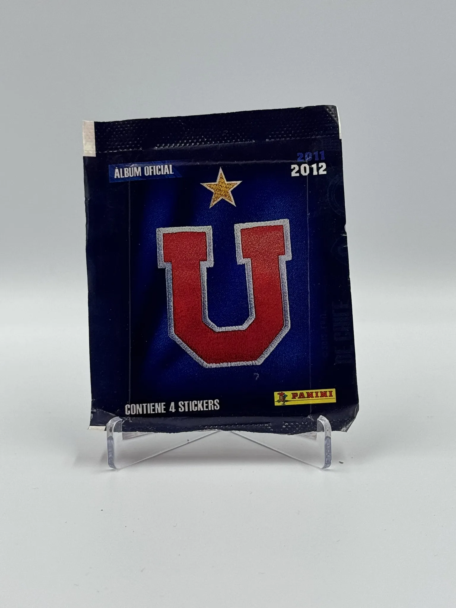 Universidad de Chile - Sobre de Laminas/Cromos/Figuritas Sellado - Panini