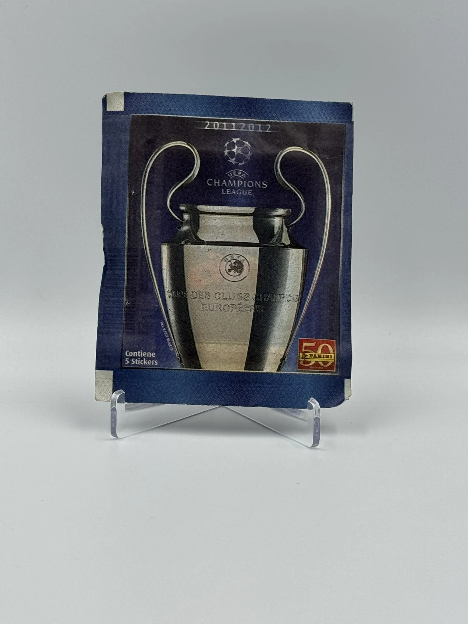 UEFA Champions League 2011-2012 - Sobre de Laminas/Cromos/Figuritas Sellado - Panini