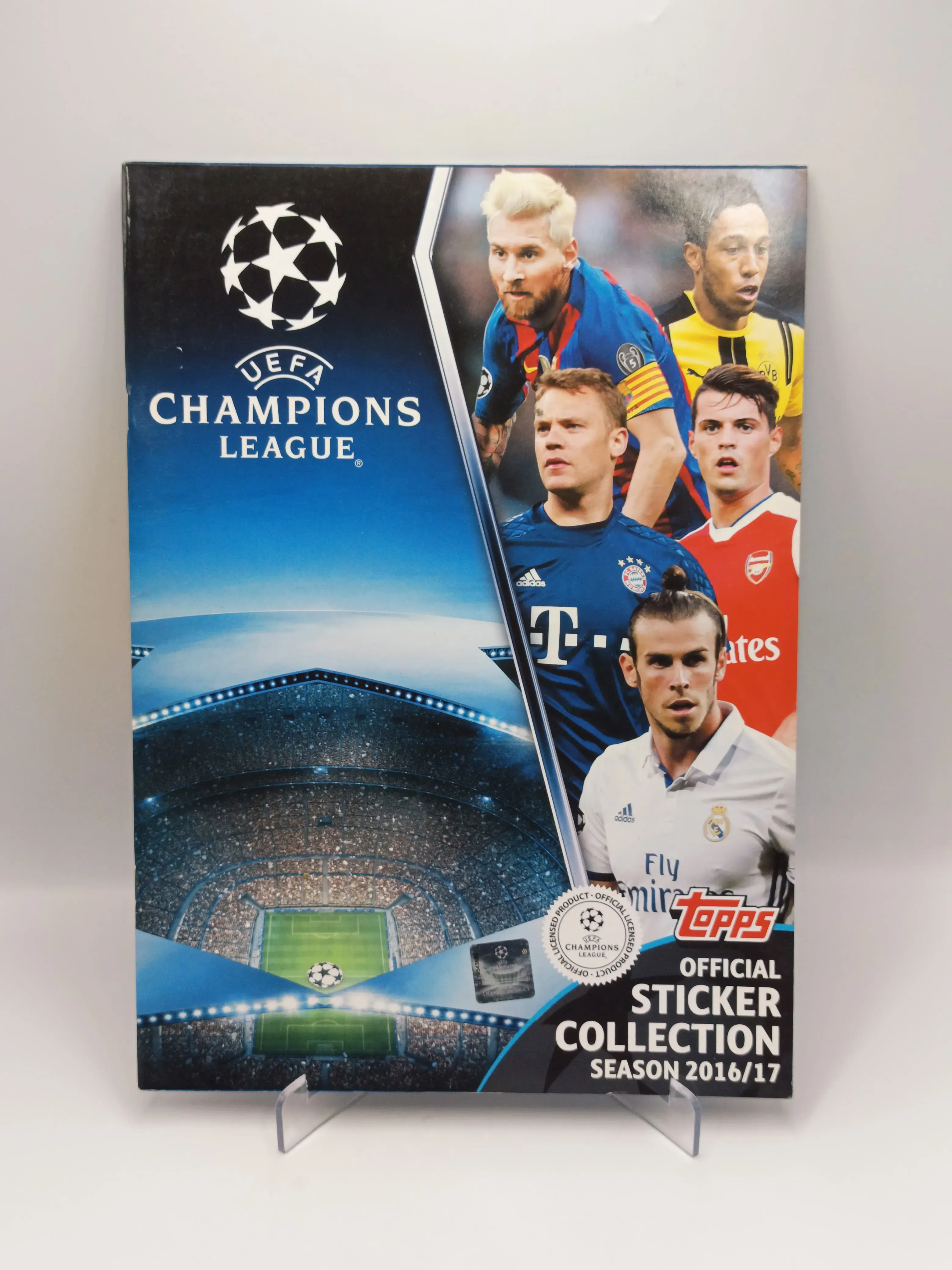 UEFA Champions League 2016-2017 - Album Incompleto Pegado (41%) - Topps (2017)