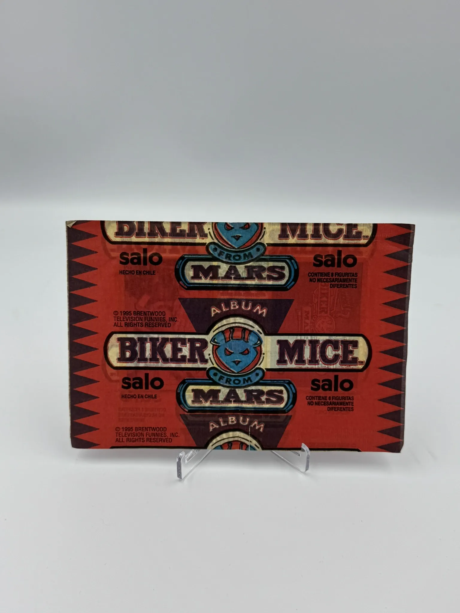 Biker Mice from Mars (Sobre doble) - Sobre de Laminas/Cromos/Figuritas Sellado Original - Salo