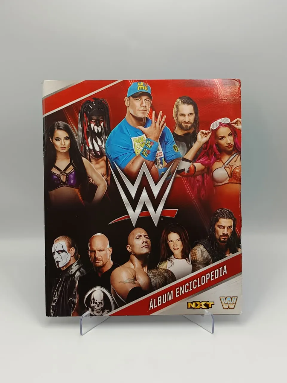 WWE 2 - Album Enciclopedia - Album Incompleto Pegado (77%) - Klu (2016)