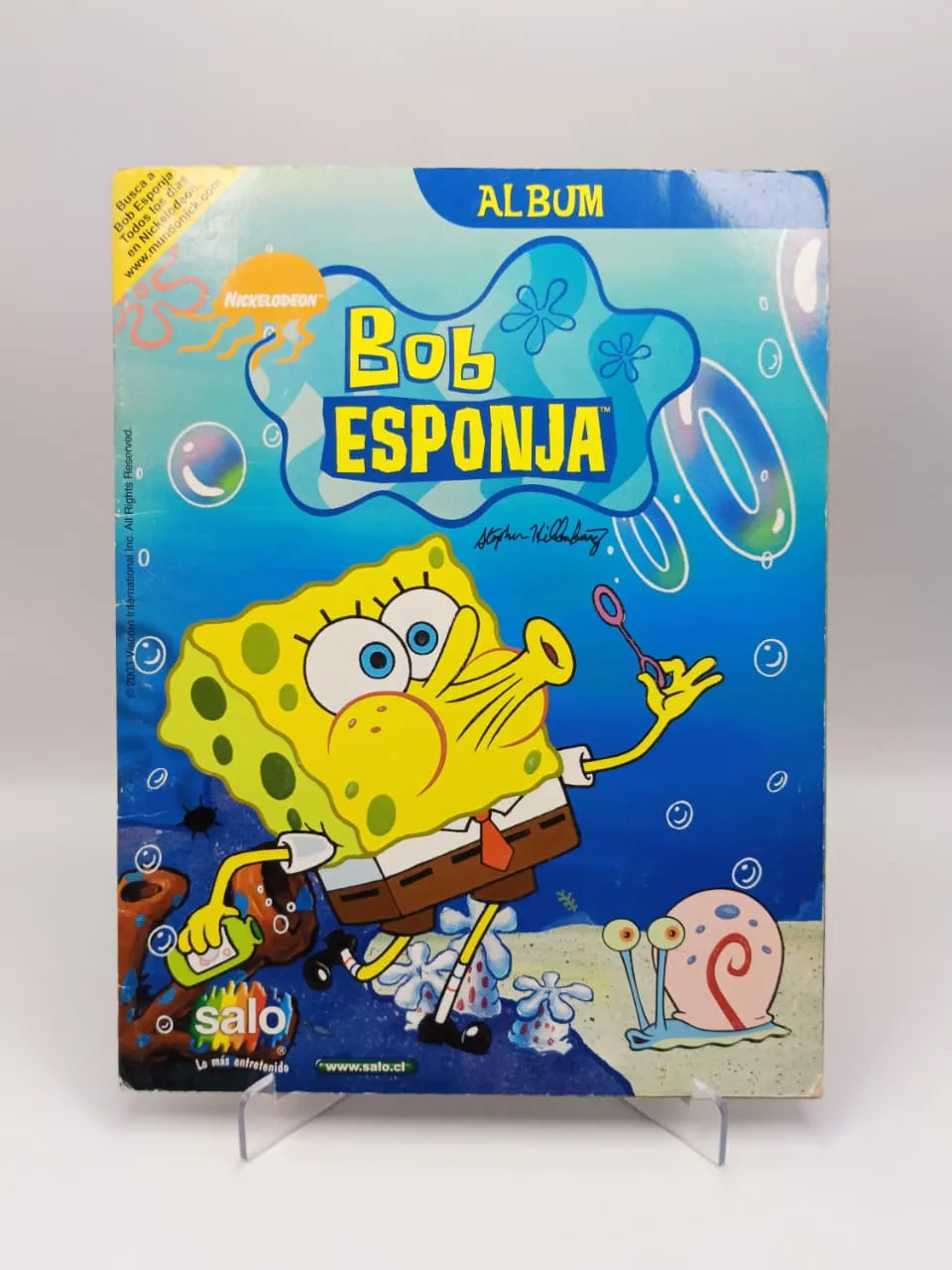 Bob Esponja - Album Incompleto Pegado (83%) - Salo (2003)