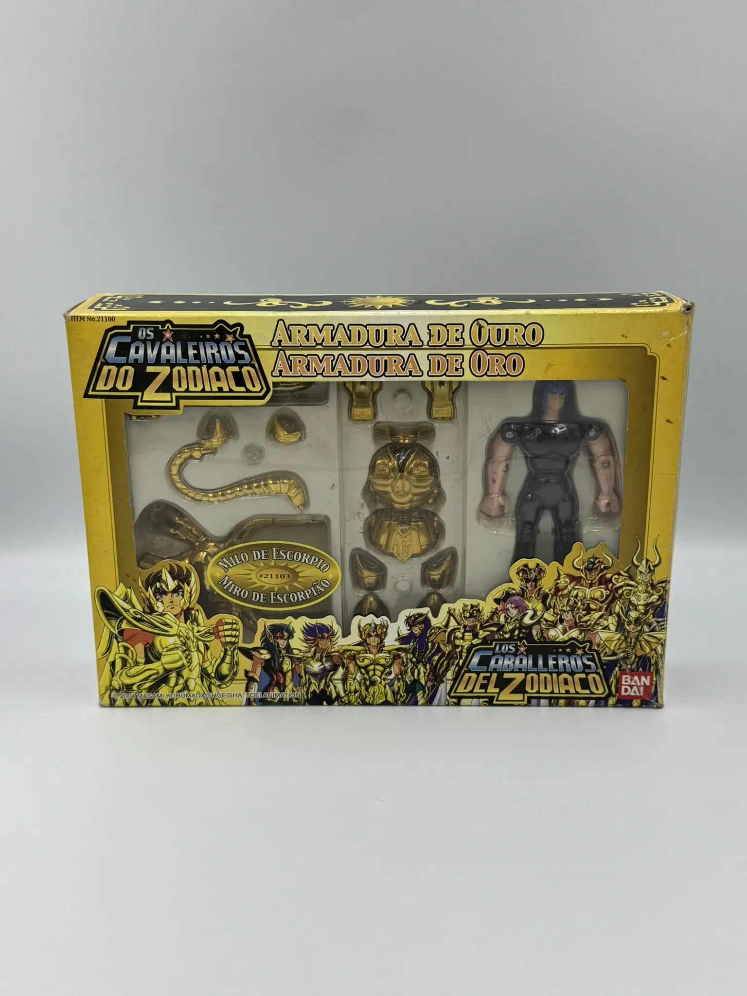 Figura Los Caballeros del Zodiaco - Armadura de Oro - Escorpion