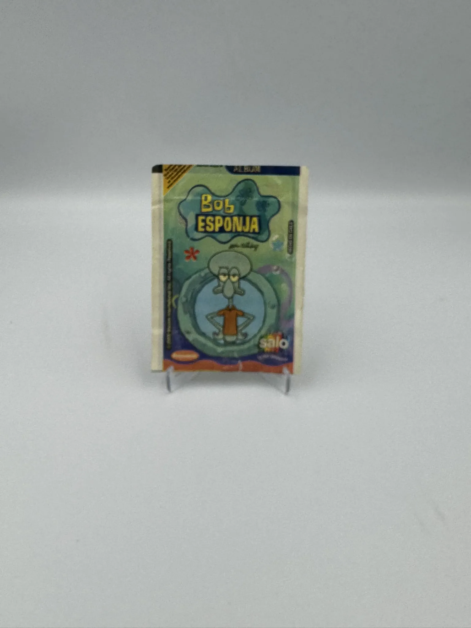 Bob Esponja - Sobre de Laminas/Cromos/Figuritas Sellado Original - Salo