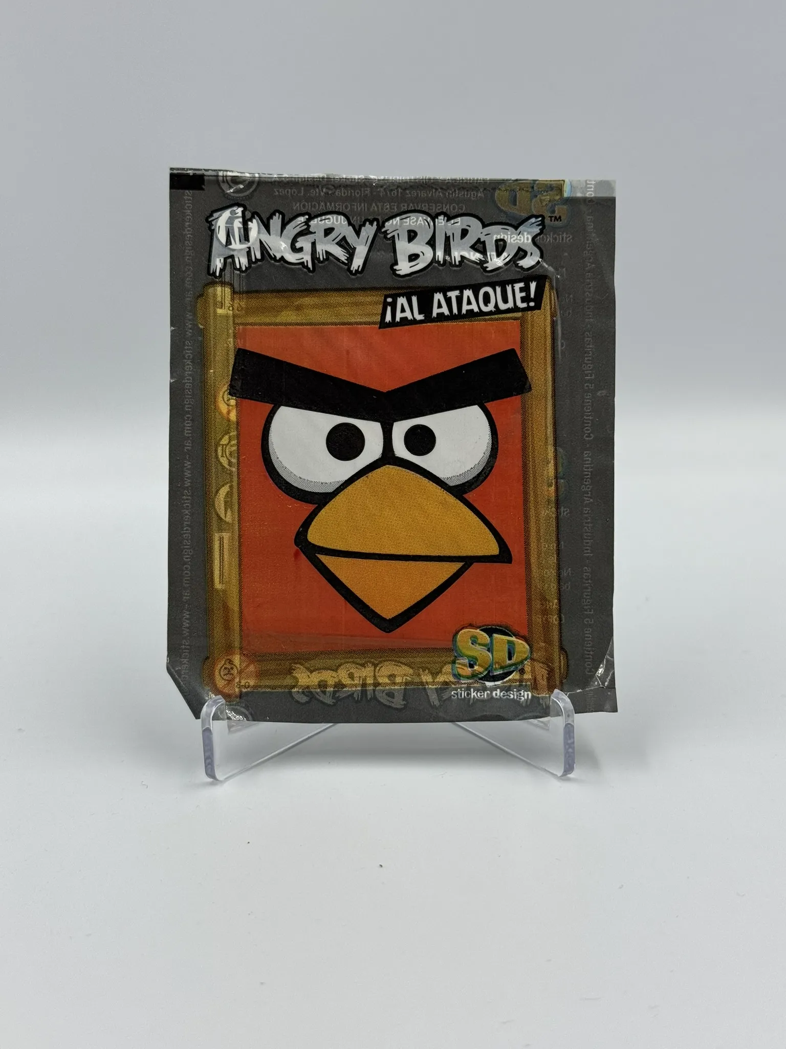 Angry Birds al Ataque - Sobre de Laminas/Cromos/Figuritas Sellado - SD
