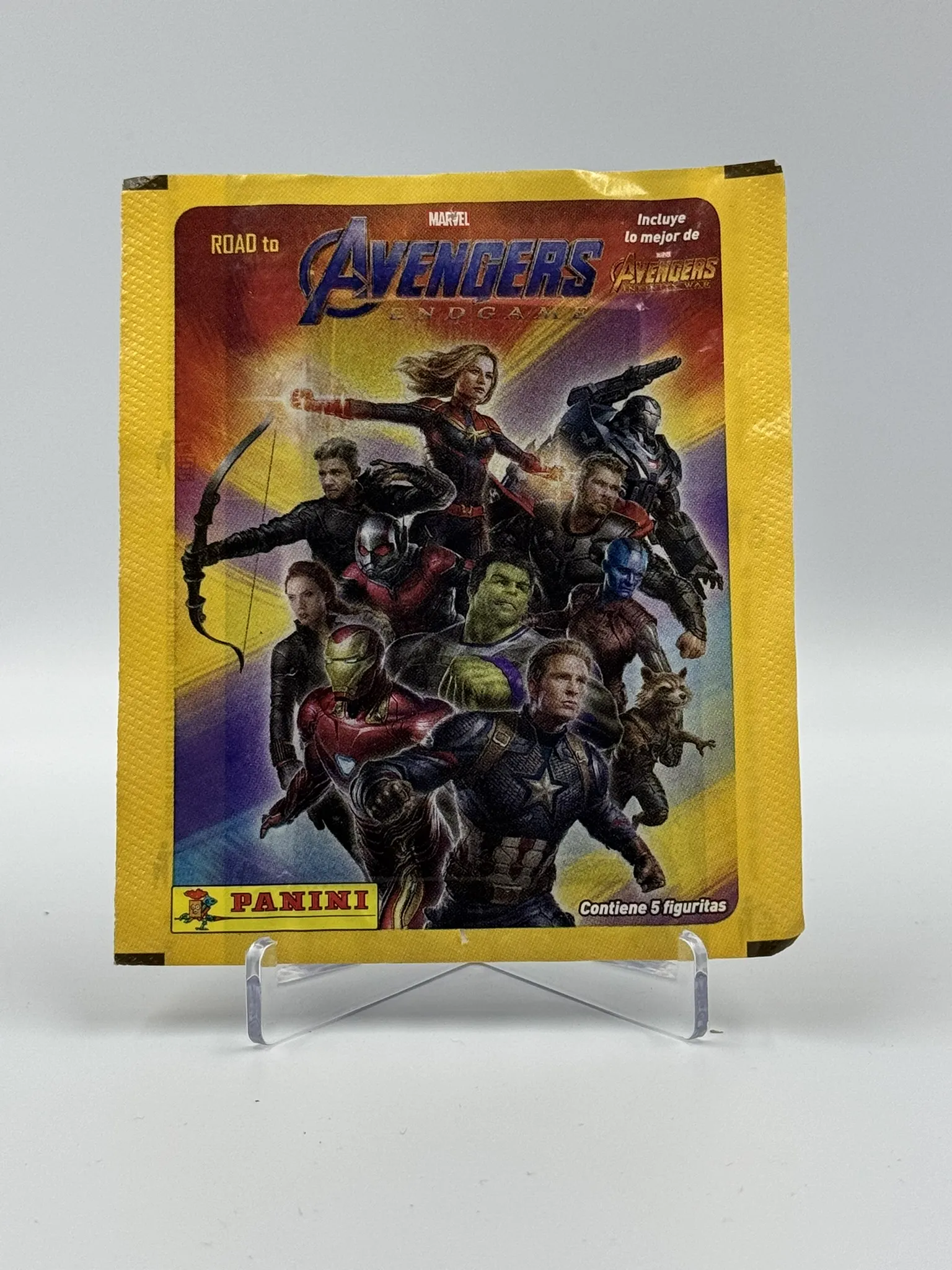 Camino a Avengers End Game - Sobre de Laminas/Cromos/Figuritas Sellado - Panini