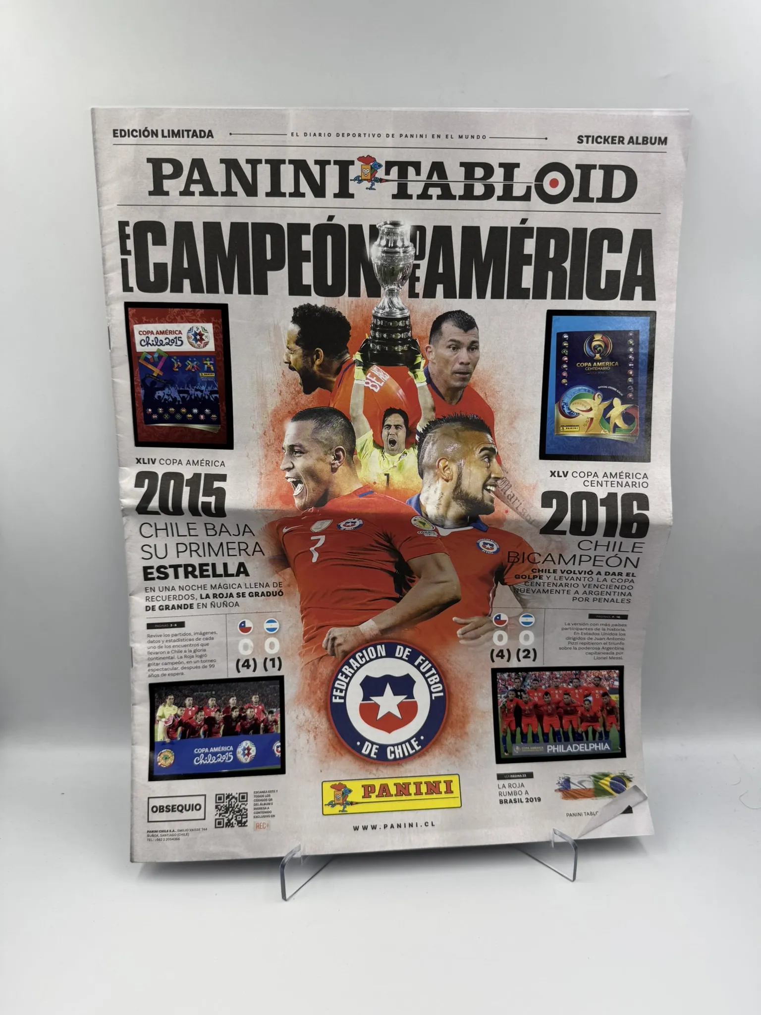 Campeon America 2015 Tabloid