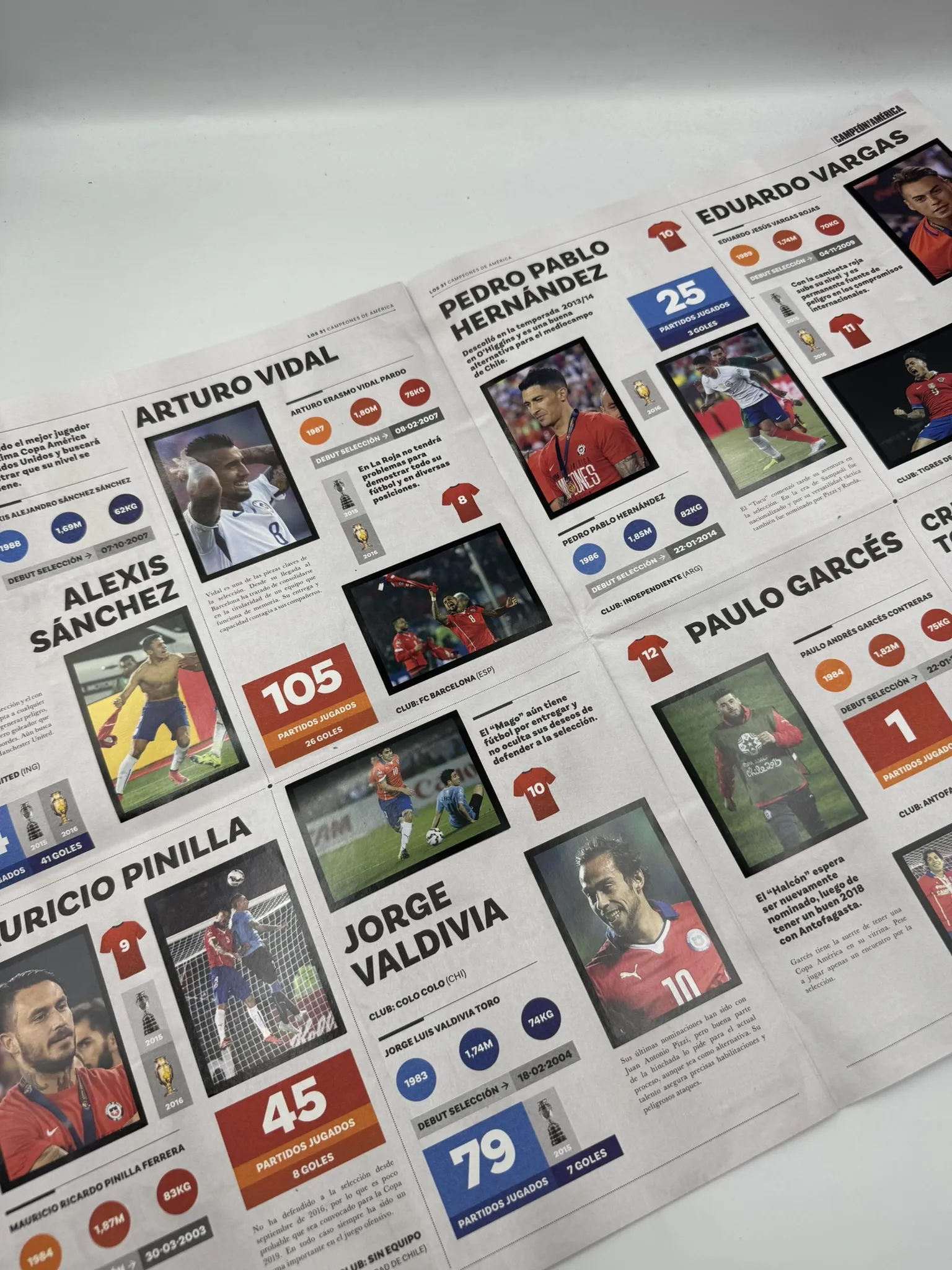 Campeon America 2015 Tabloid