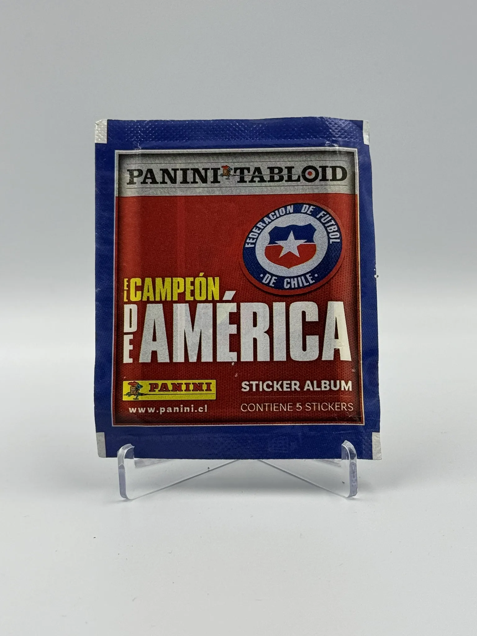 Panini Tabloid - El Campeón de América - Sobre de Laminas/Cromos/Figuritas Sellado - Panini