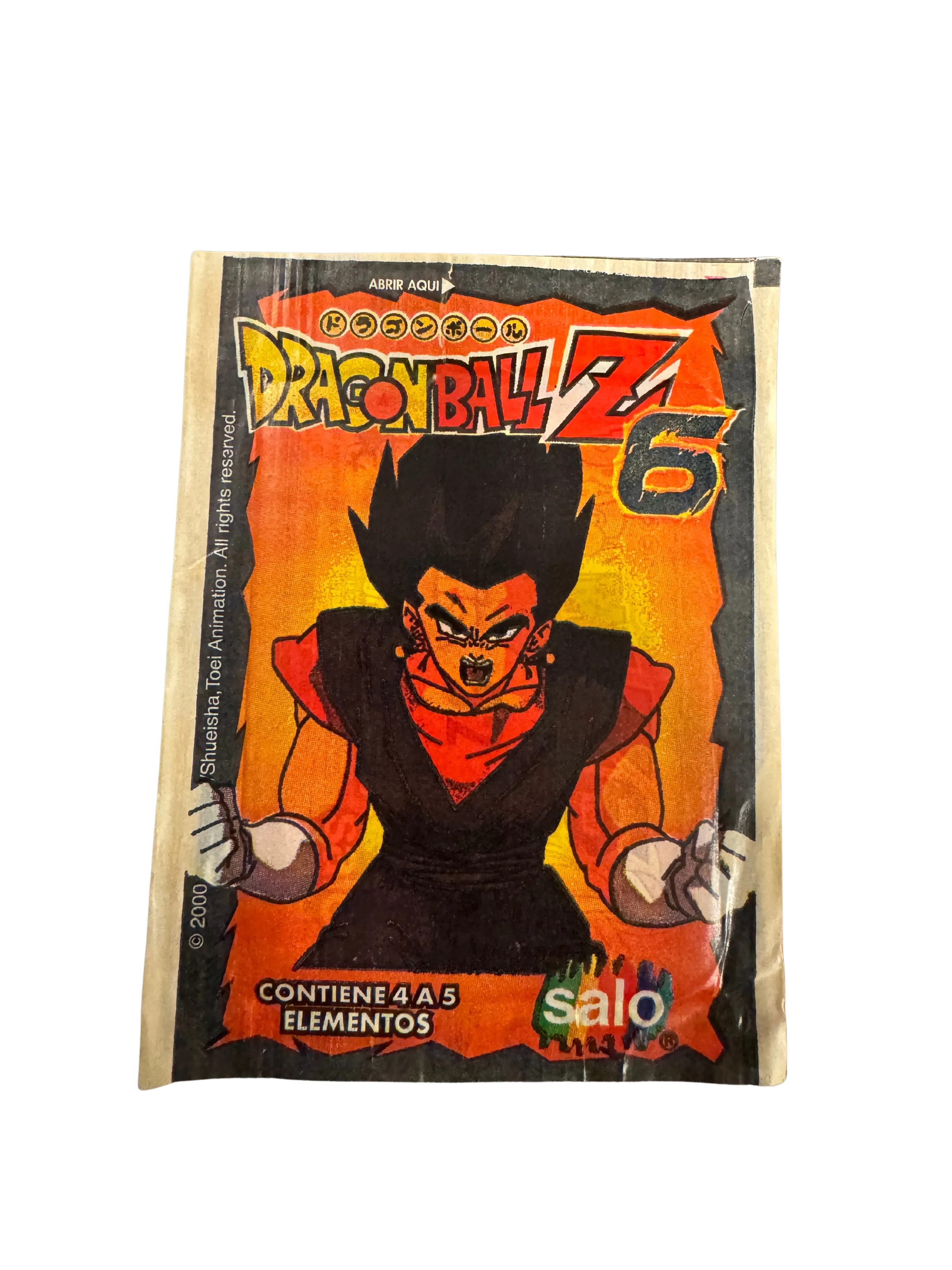 Dragon Ball Z 6 - Sobre sellado - Sobre de Laminas/Cromos/Figuritas Sellado Original - Salo