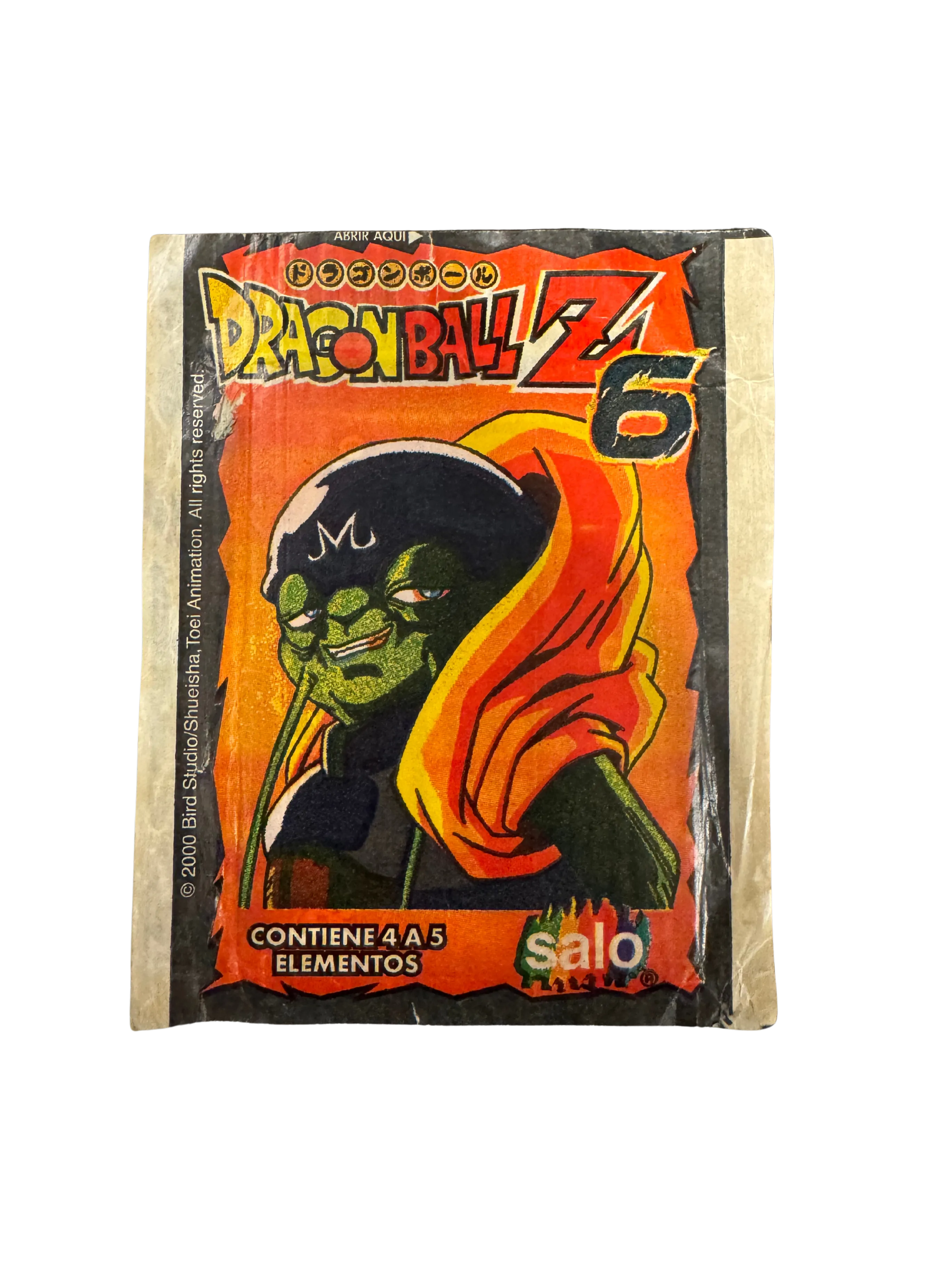 Dragon Ball Z 6 - Sobre sellado - Sobre de Laminas/Cromos/Figuritas Sellado Original - Salo