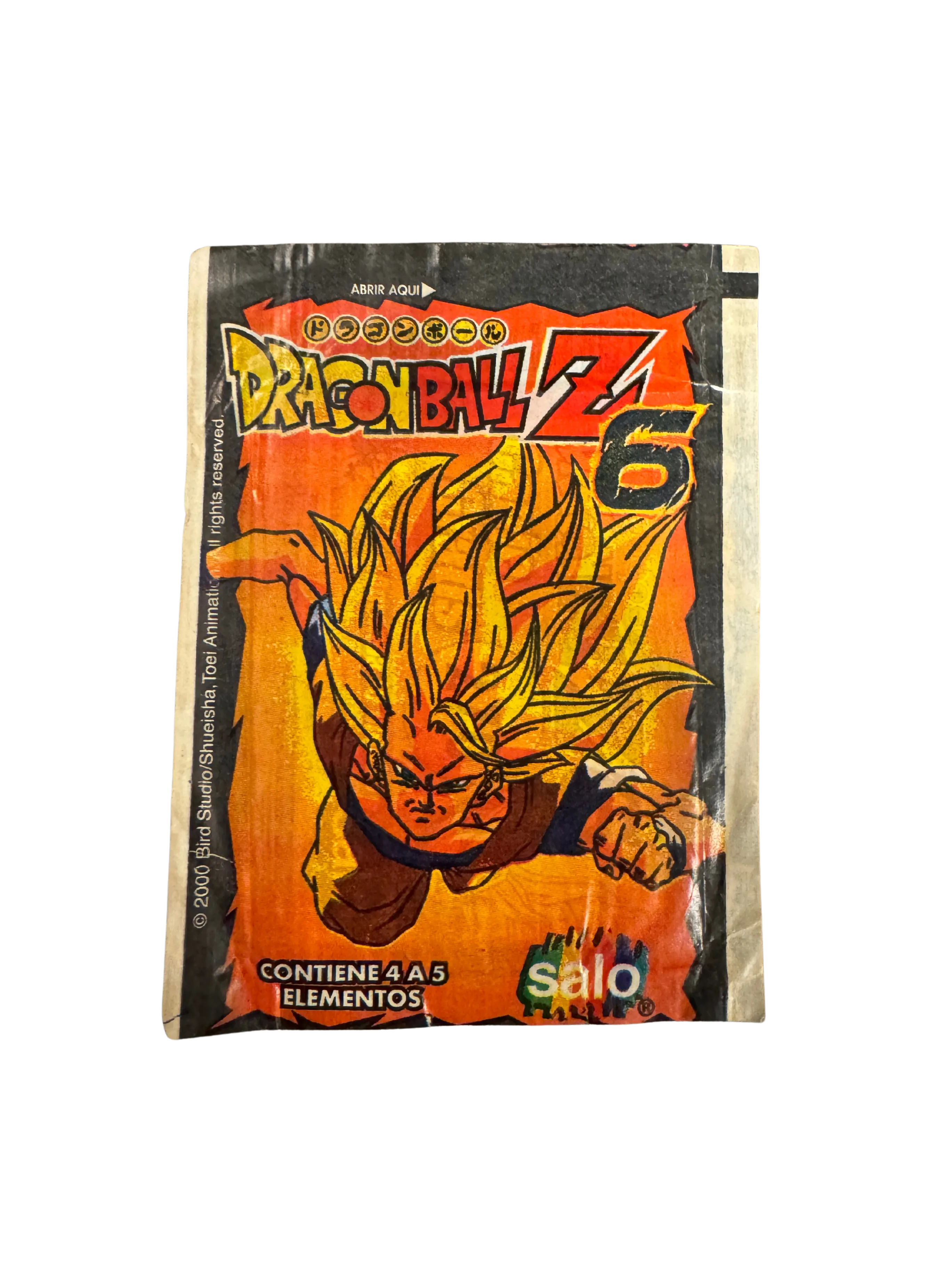 Dragon Ball Z 6 - Sobre sellado - Sobre de Laminas/Cromos/Figuritas Sellado Original - Salo