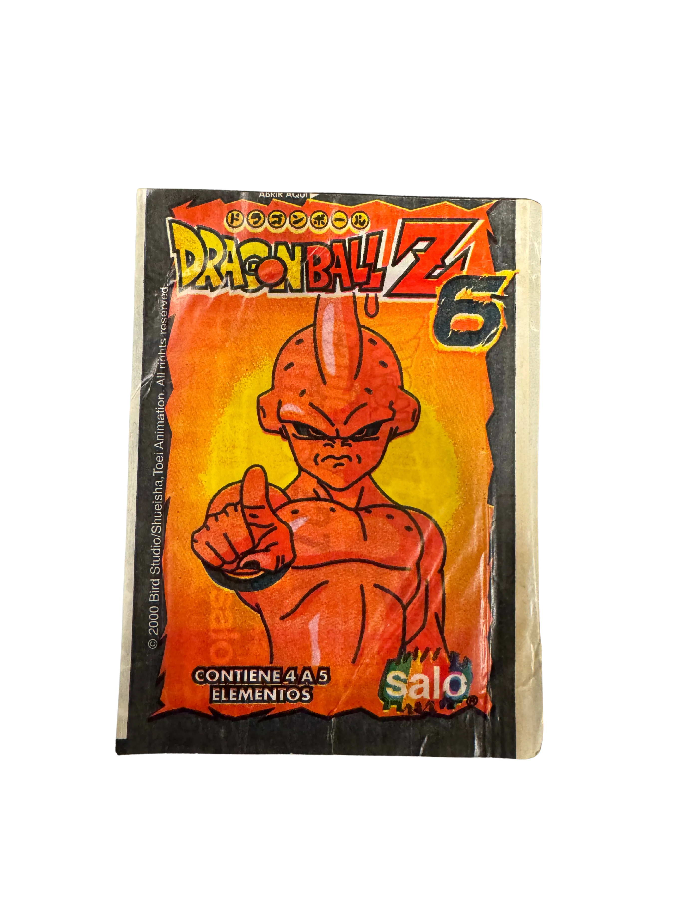 Dragon Ball Z 6 - Sobre sellado - Sobre de Laminas/Cromos/Figuritas Sellado Original - Salo