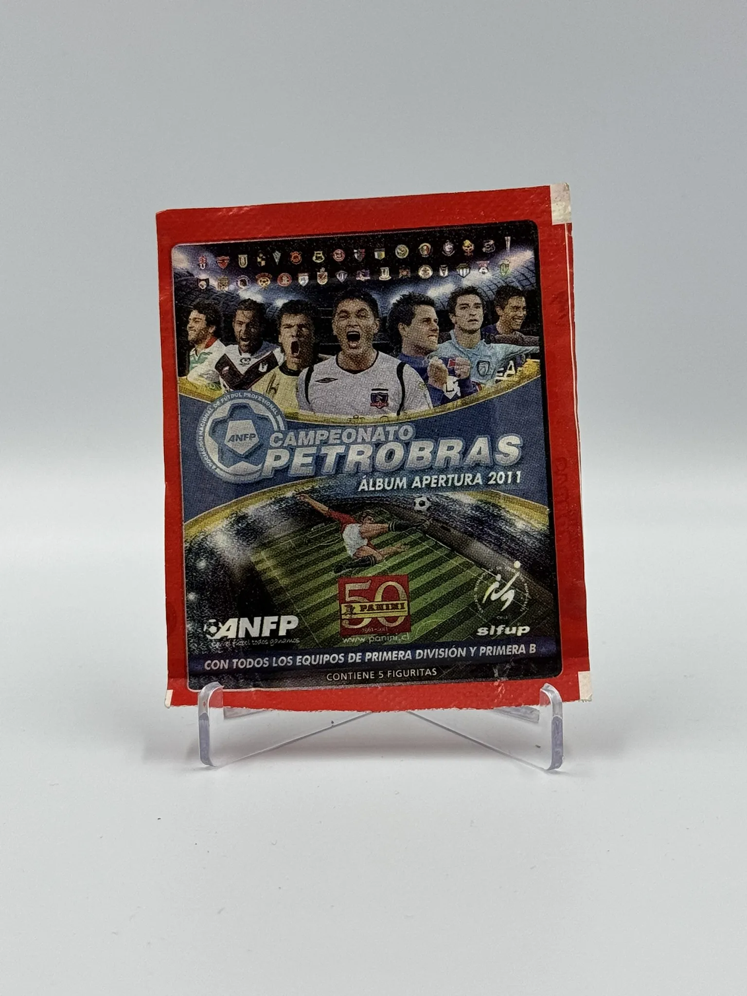 Campeonato Nacional Petrobras 2011 - Sobre de Laminas/Cromos/Figuritas Sellado - Panini