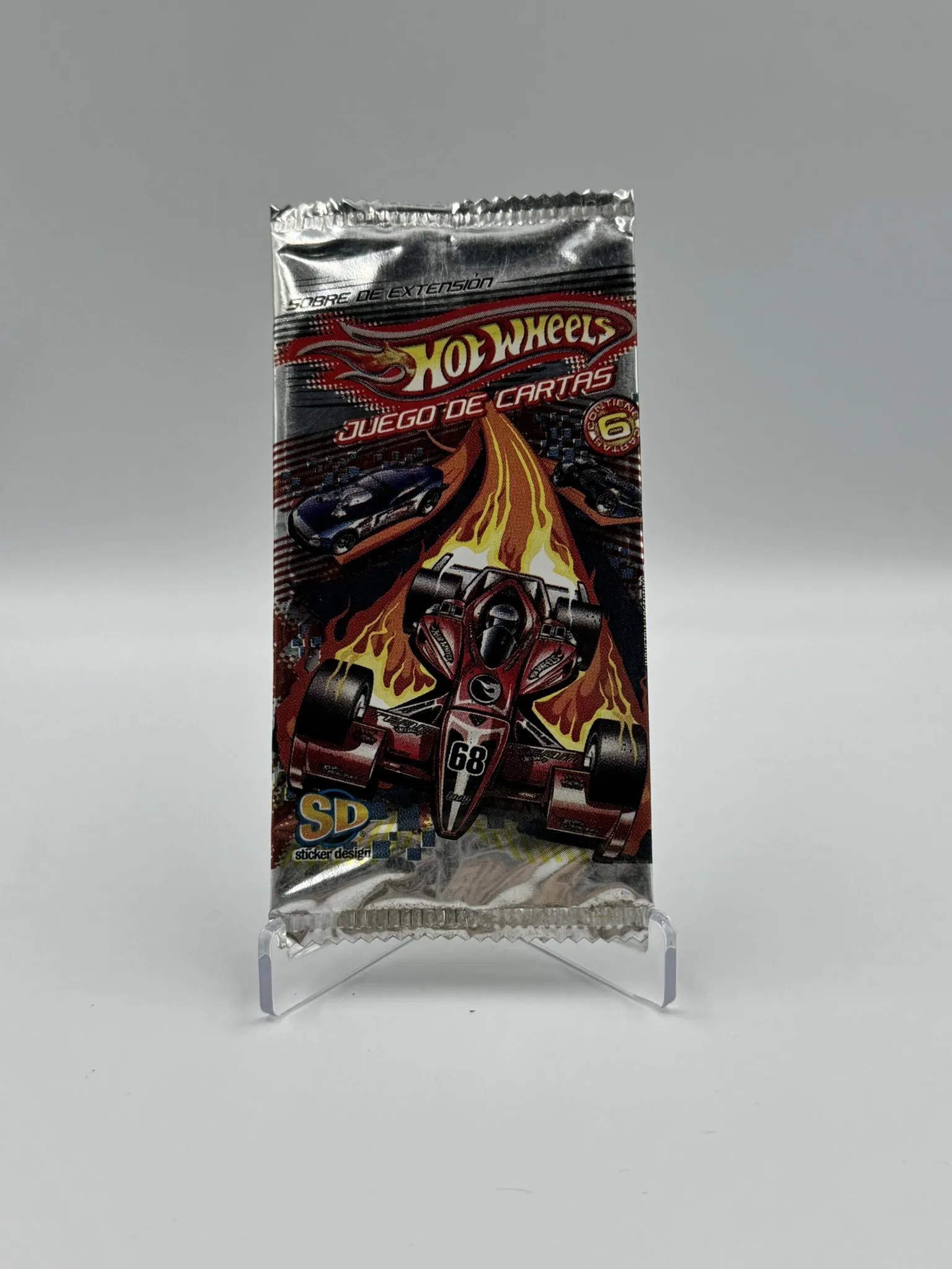 Hot wheel (cartas) - Sobre de Laminas/Cromos/Figuritas Sellado - SD
