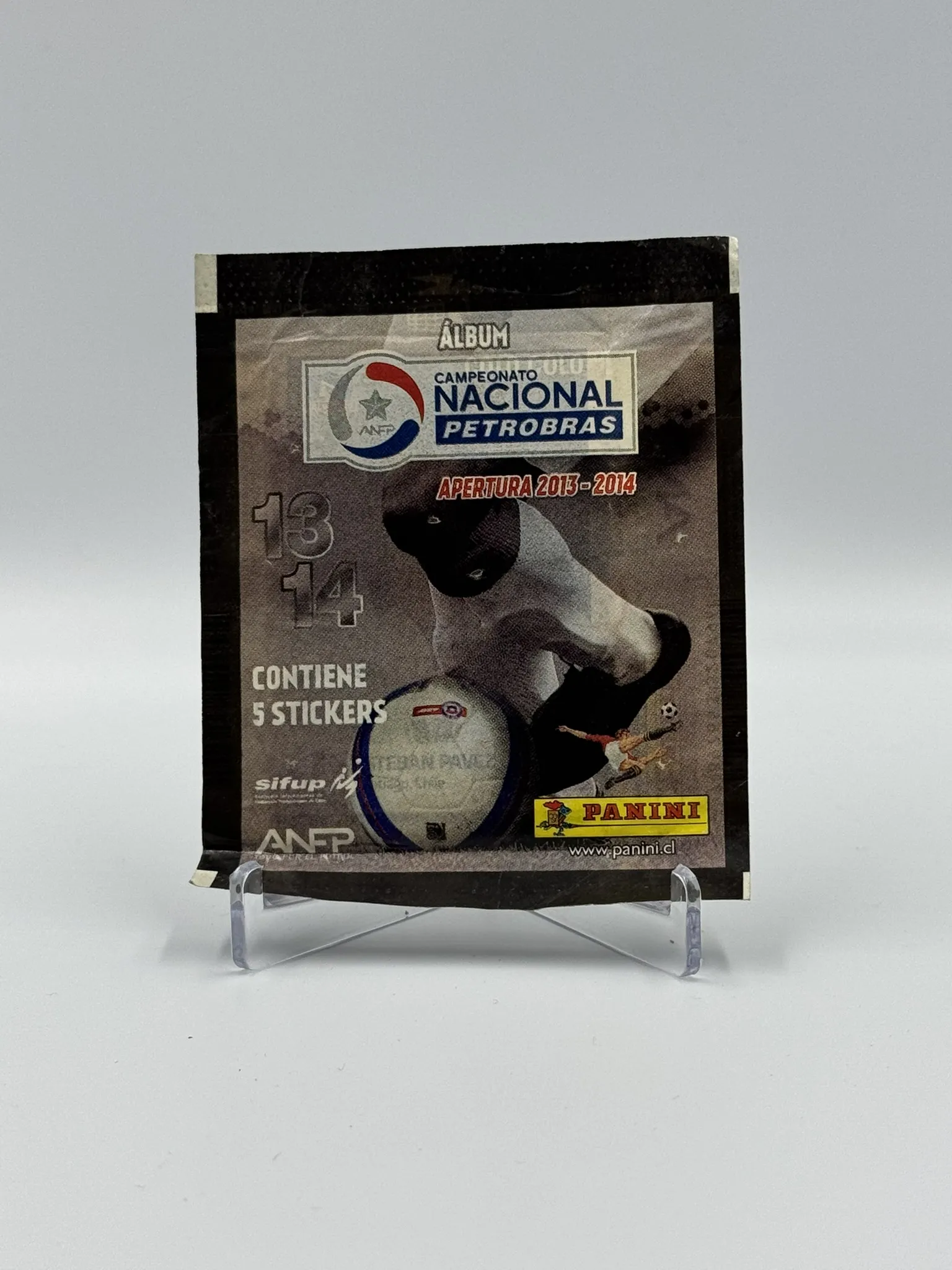 Campeonato Nacional Petrobras 2013/2014 - Sobre de Laminas/Cromos/Figuritas Sellado - Panini