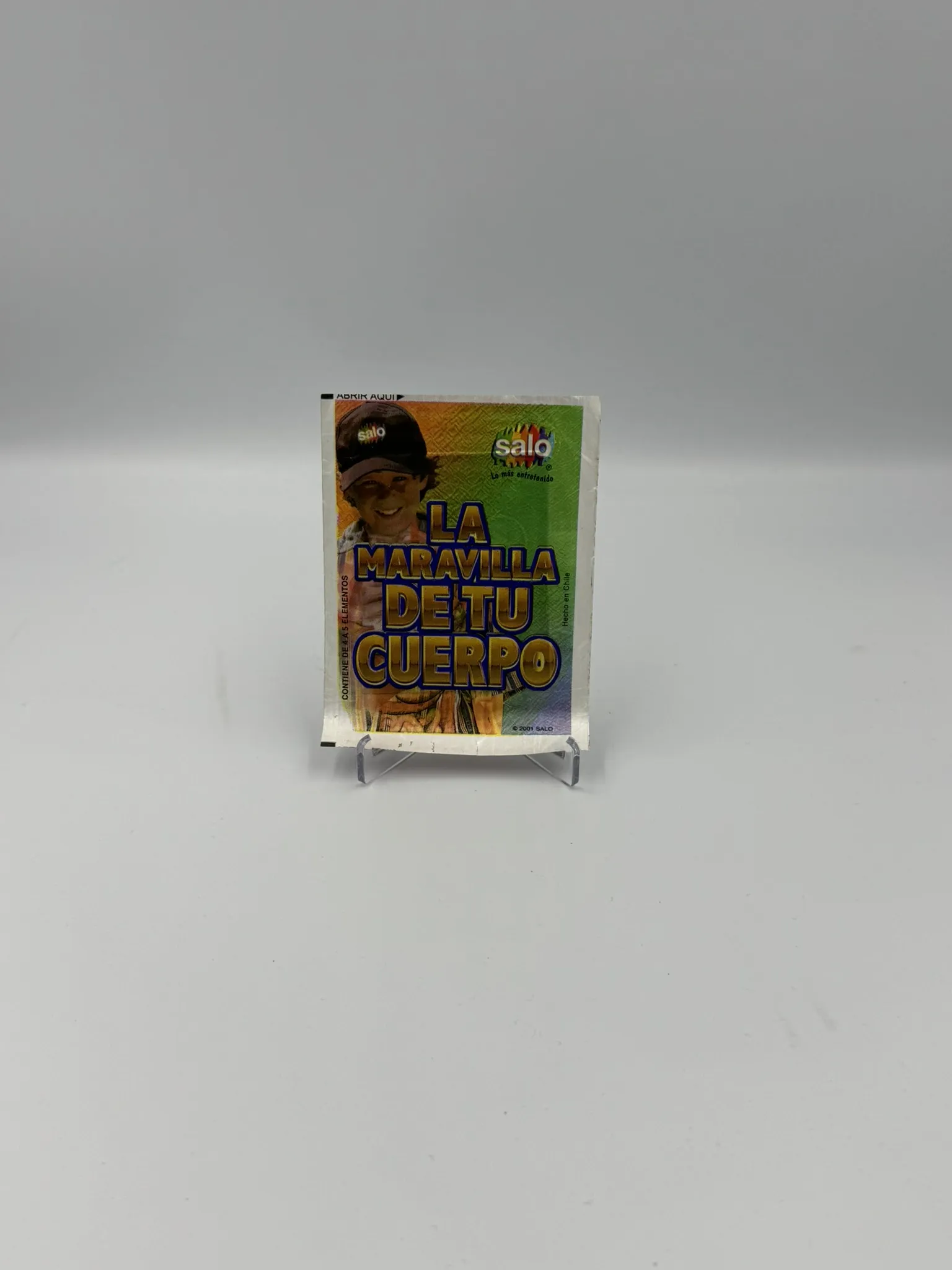 La Maravilla de tu Cuerpo - Sobre de Laminas/Cromos/Figuritas Sellado Original - Salo
