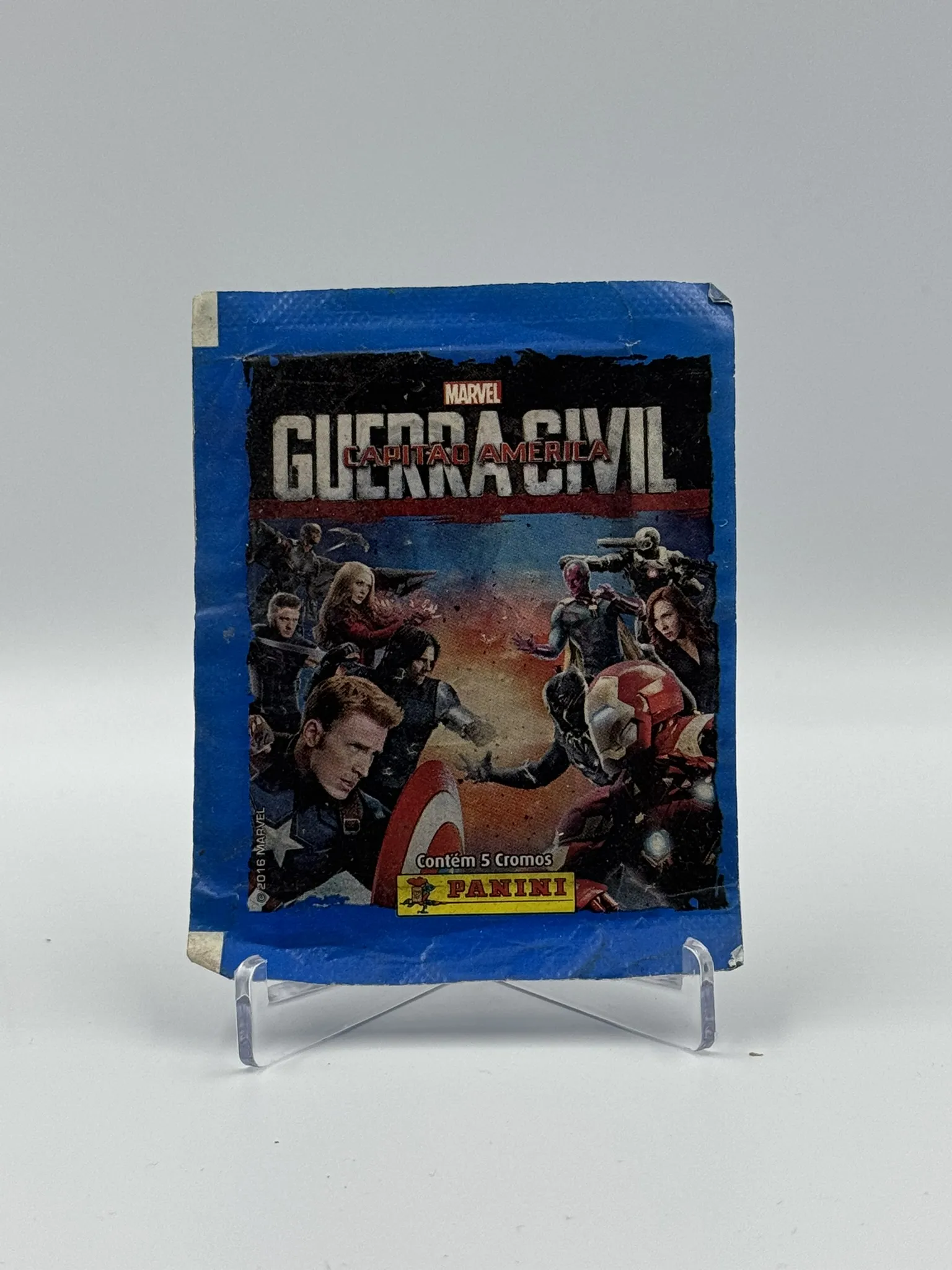 Capitán América Civil War - Sobre de Laminas/Cromos/Figuritas Sellado - Panini