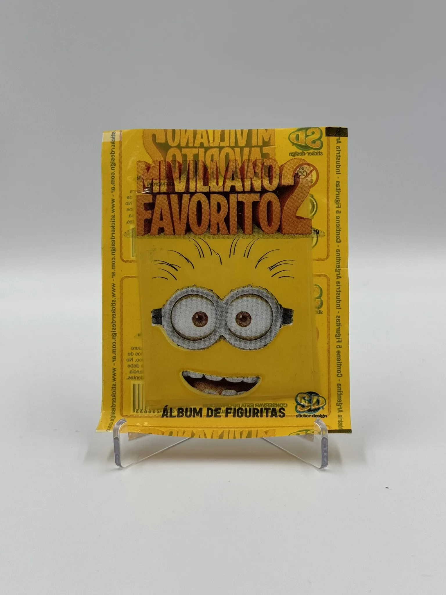 Mi Villano Favorito 2 - Sobre de Laminas/Cromos/Figuritas Sellado - SD