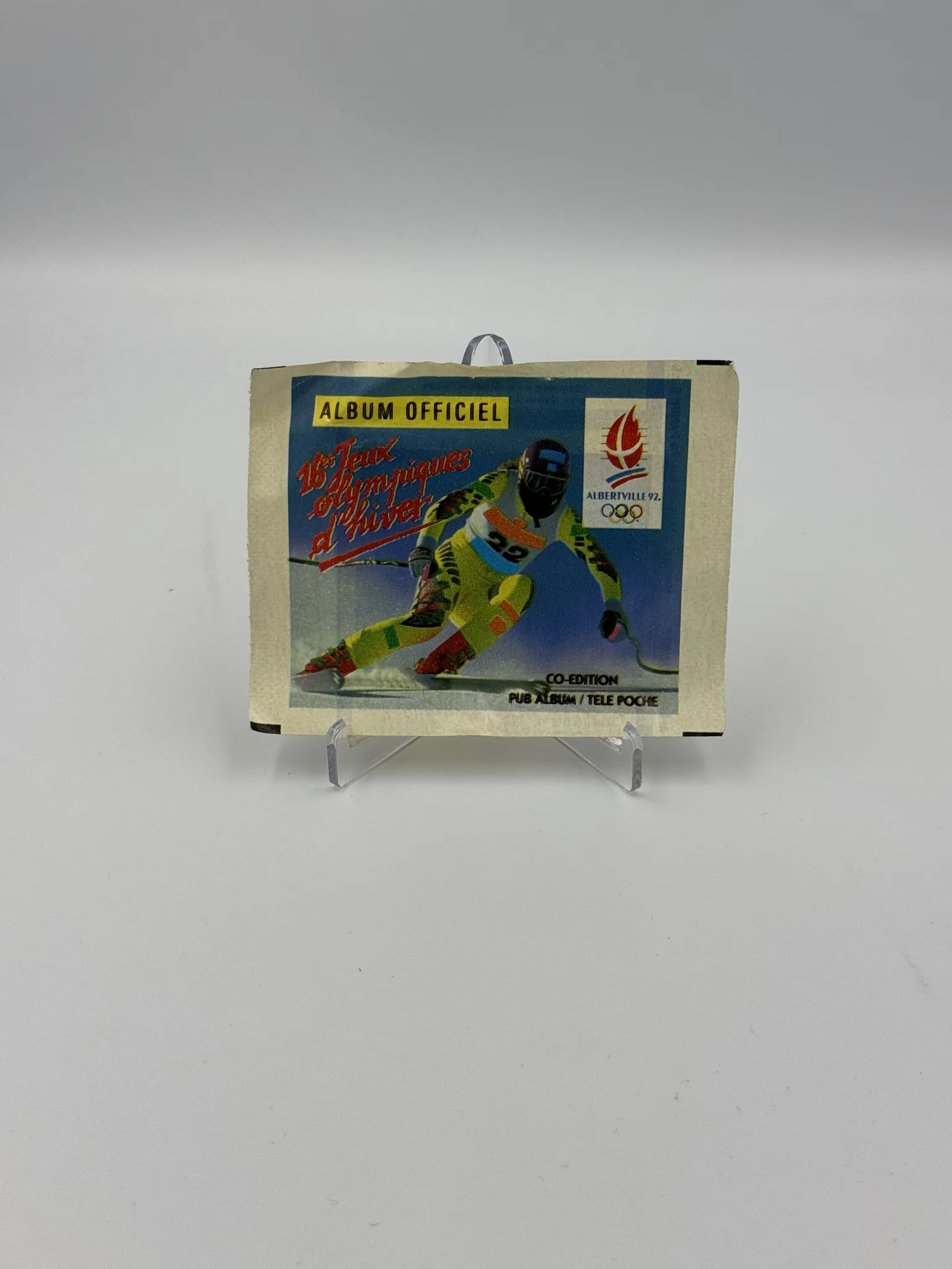 16es jeux olympiiques d hiver - Sobre de Laminas/Cromos/Figuritas Sellado - Panini