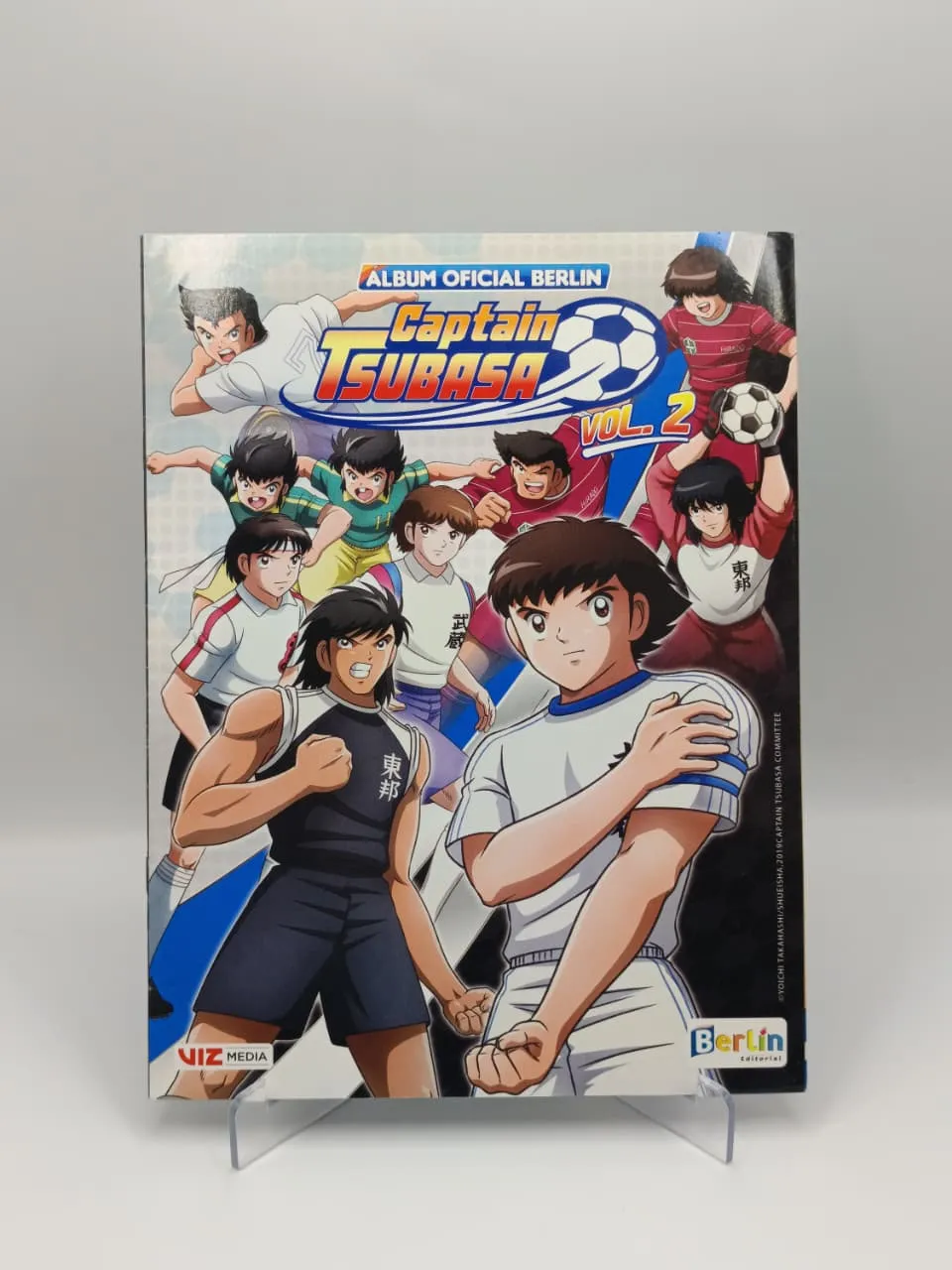 Captain Tsubasa Vol 2 - Album Incompleto Pegado (75%) - Berlin (2019)