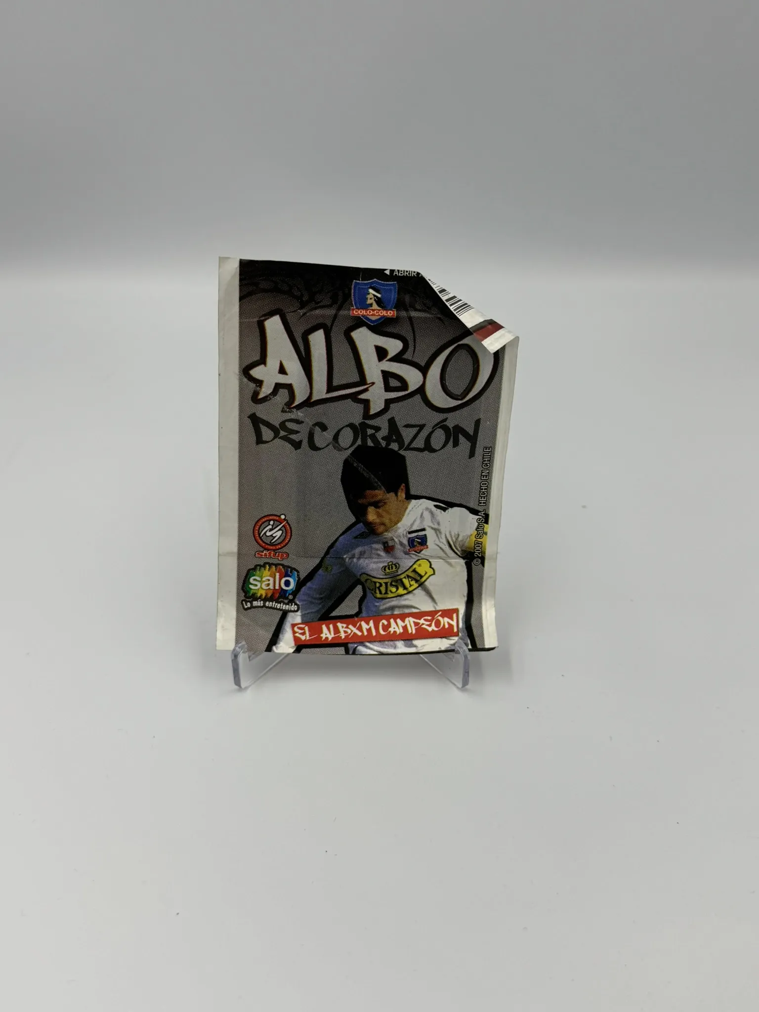Albo de Corazón El Álbum Campeón - Sobre de Laminas/Cromos/Figuritas Sellado Original - Salo