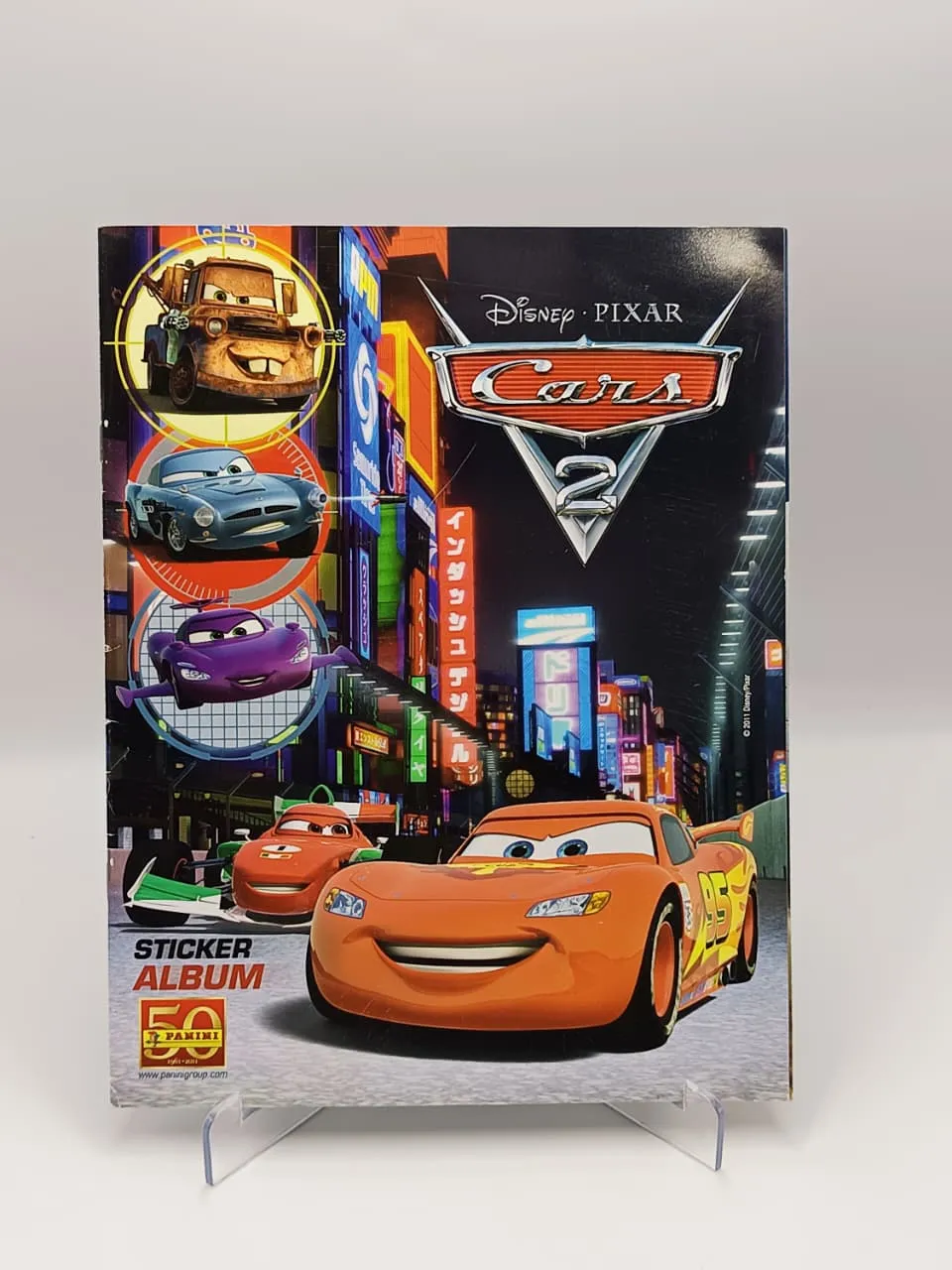 Cars 2 - Album Incompleto Pegado (94%) - Panini (2011)