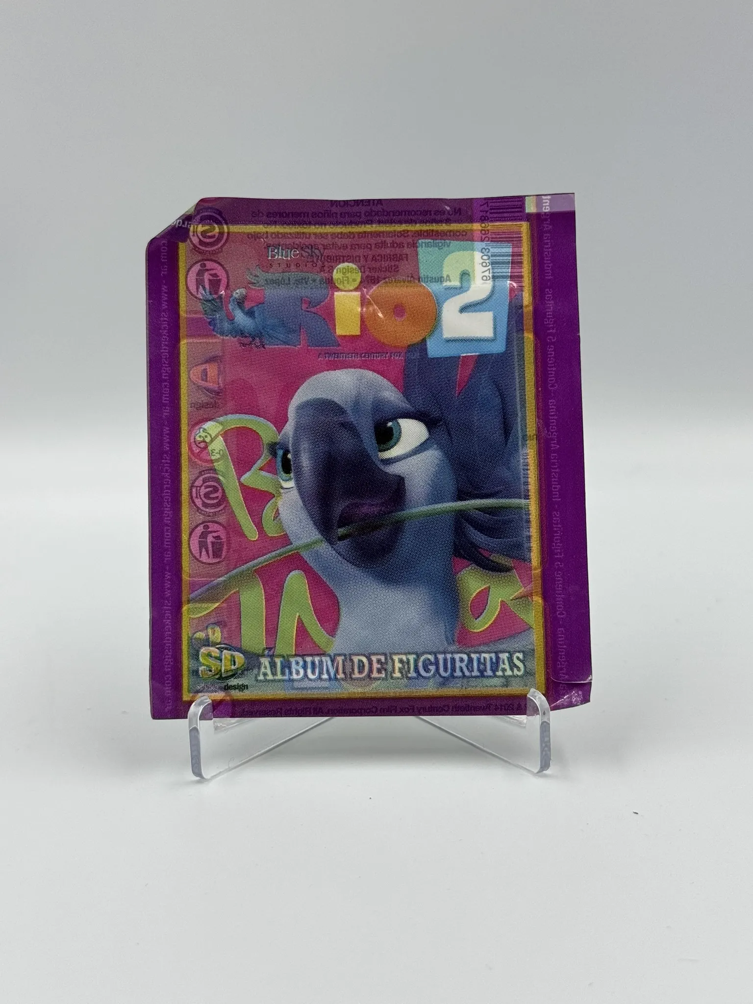 Río 2 - Sobre de Laminas/Cromos/Figuritas Sellado - SD