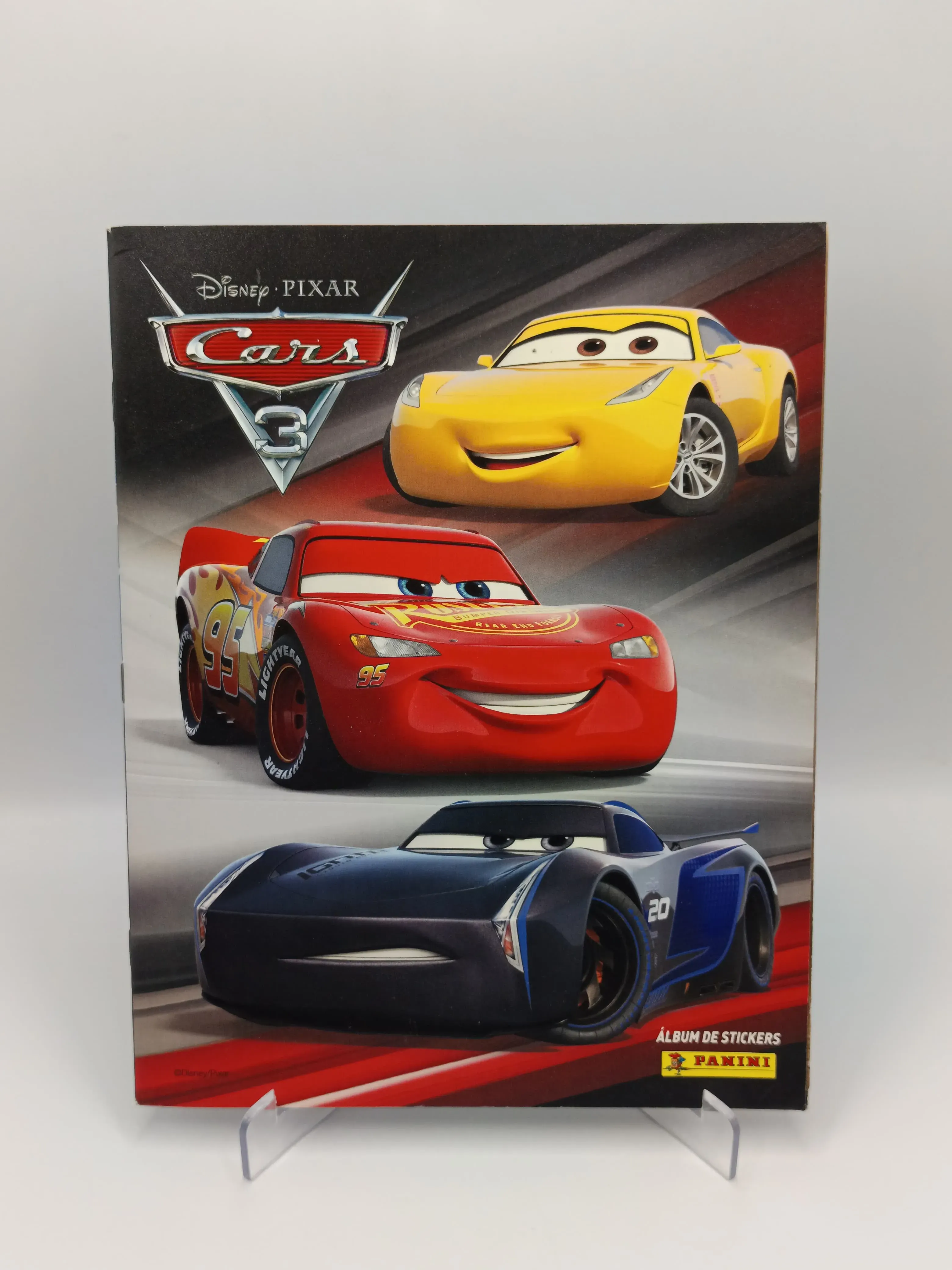 Cars 3 - Album Incompleto Pegado (94%) - Panini (2017)