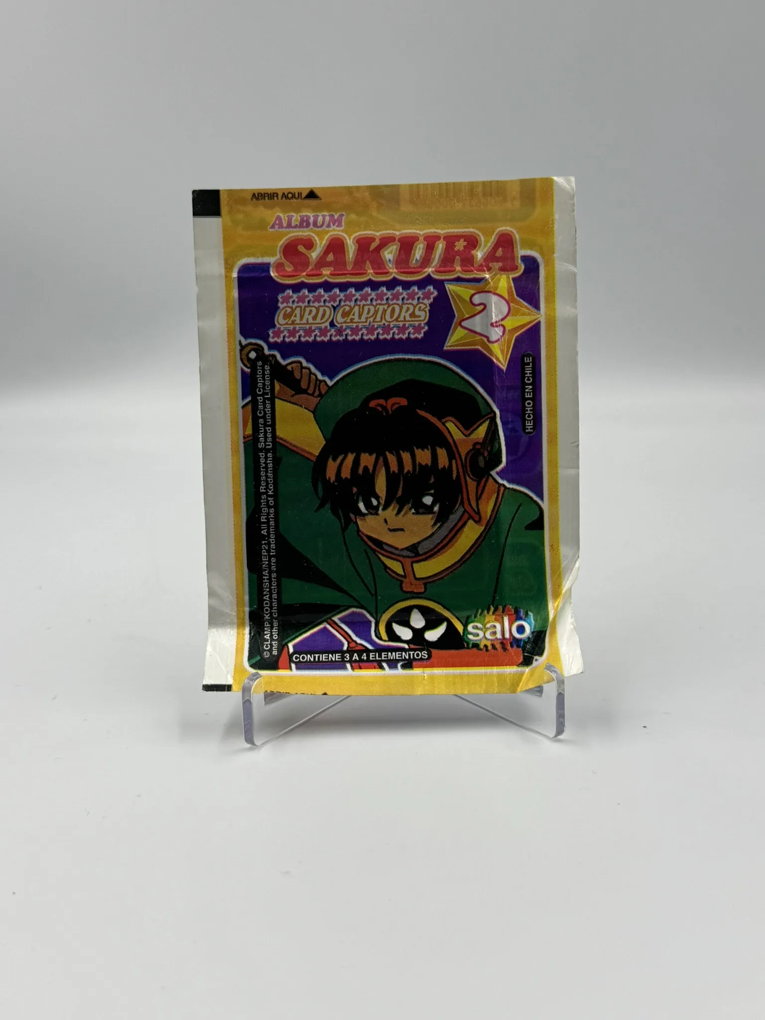 Sakura Card Captors 2 - Sobre de Laminas/Cromos/Figuritas Sellado Original - Salo