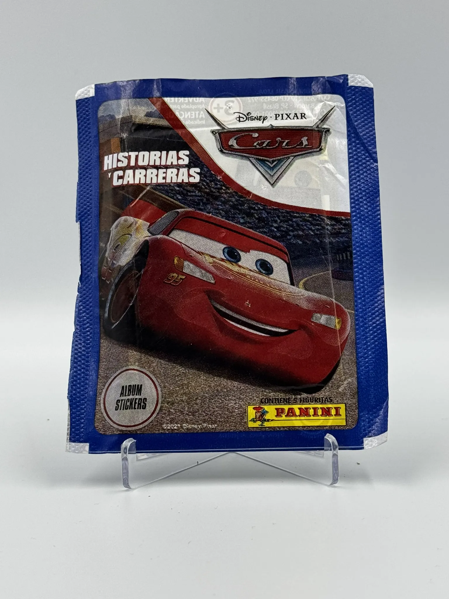 Cars Historias y Carreras - Sobre de Laminas/Cromos/Figuritas Sellado - Panini