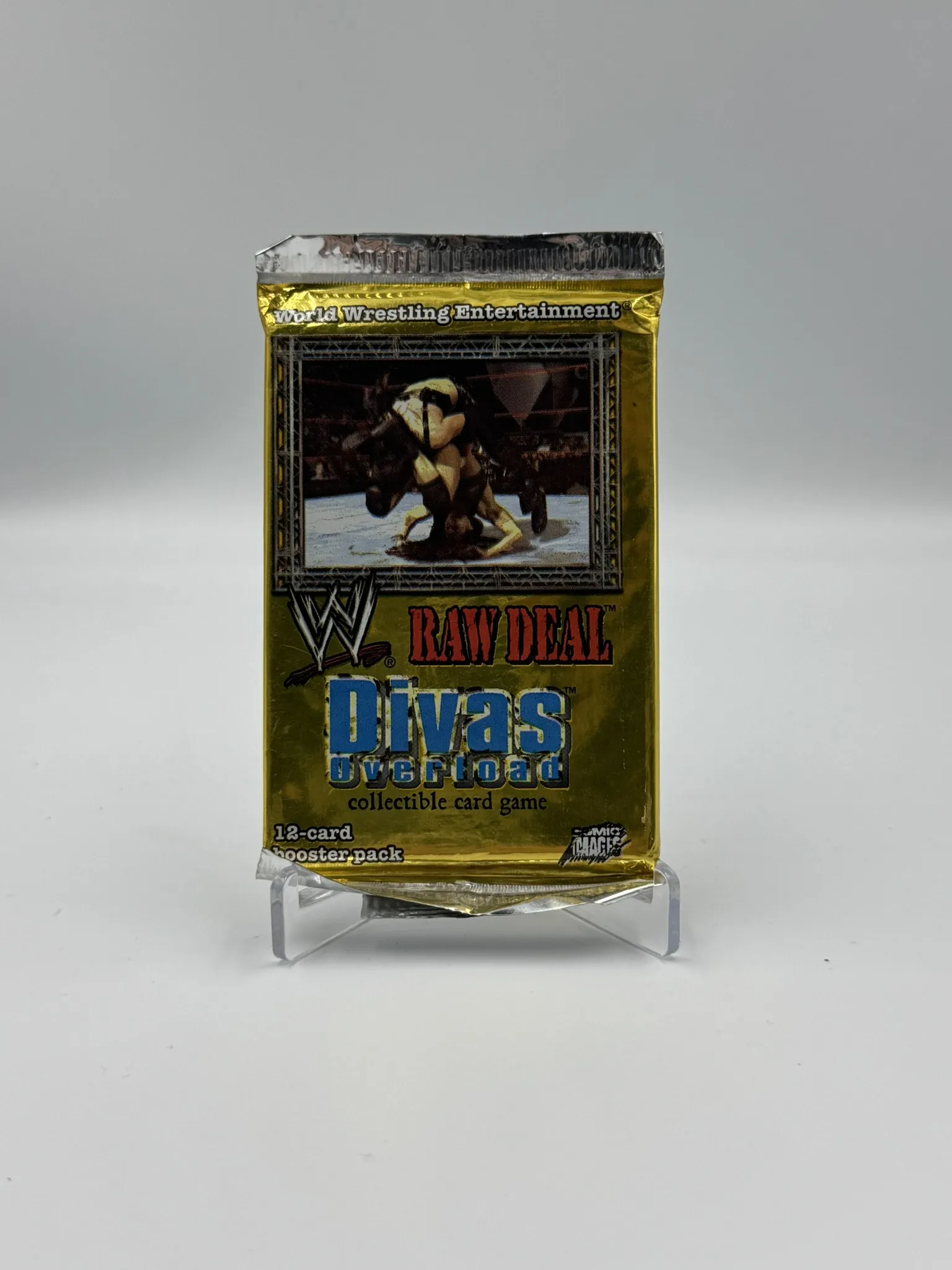 Raw deal revolution Divas (cartas) sobre Amarillo - Sobre de Laminas/Cromos/Figuritas Sellado Original - Salo