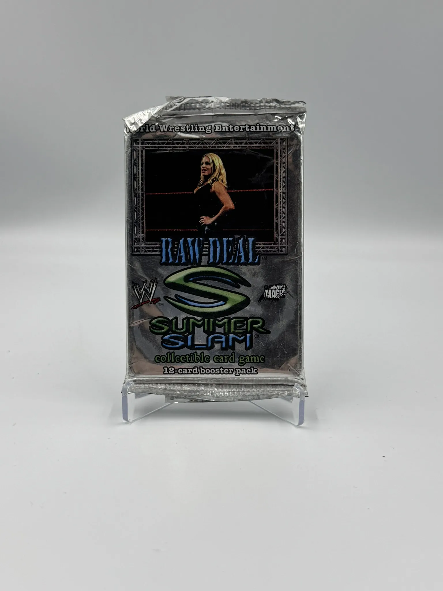 Raw deal revolution Summer Slam(cartas) sobre Plateado