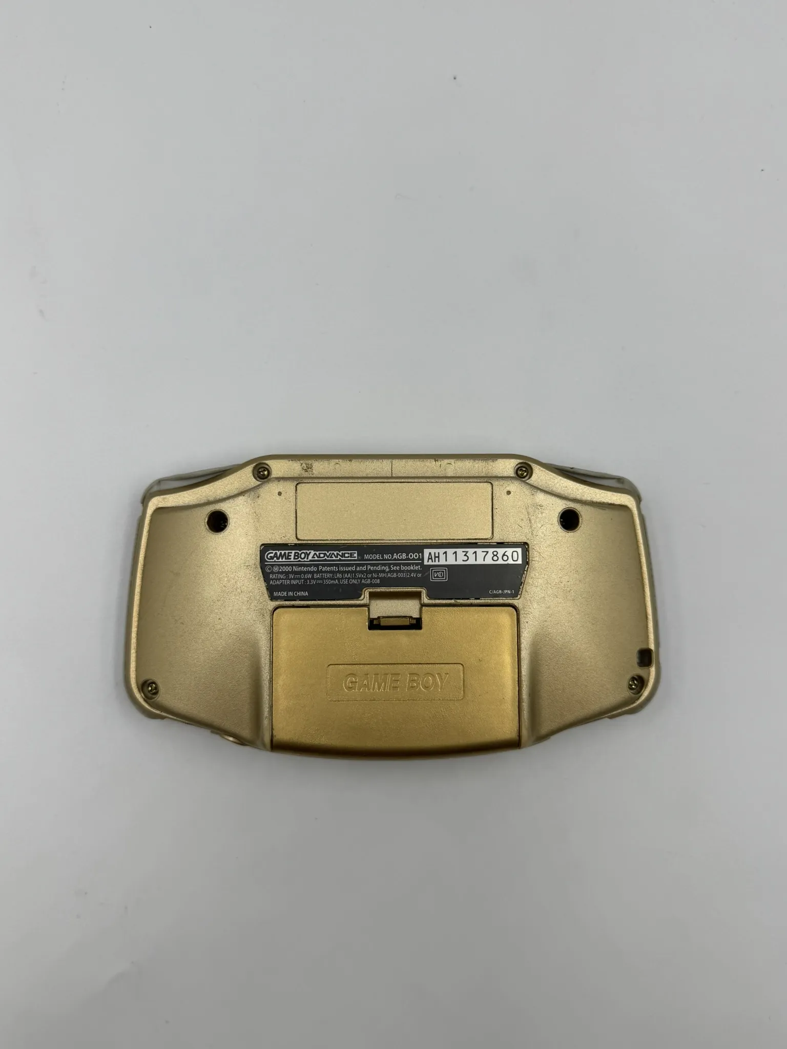 Game Boy Advance (Gold)