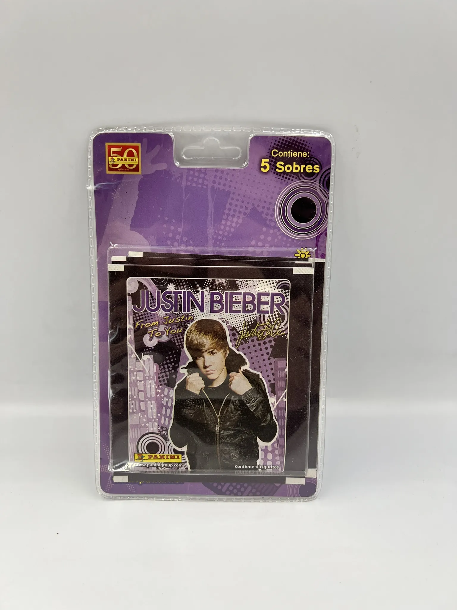 Justin Bieber - From Justin to you - Blister 5 Sobres