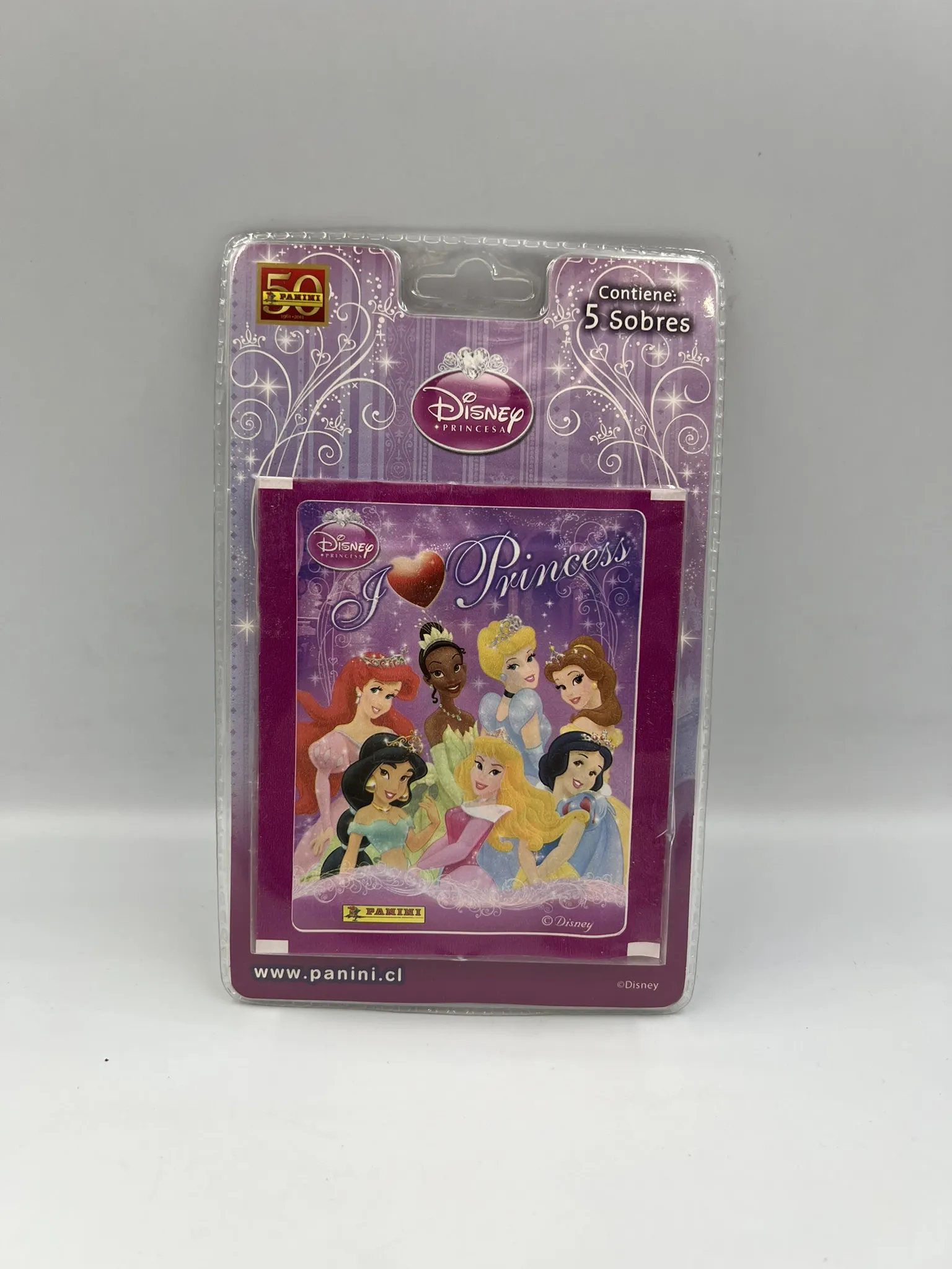 Disney Princess - I Love Princess- Blister 5 Sobres