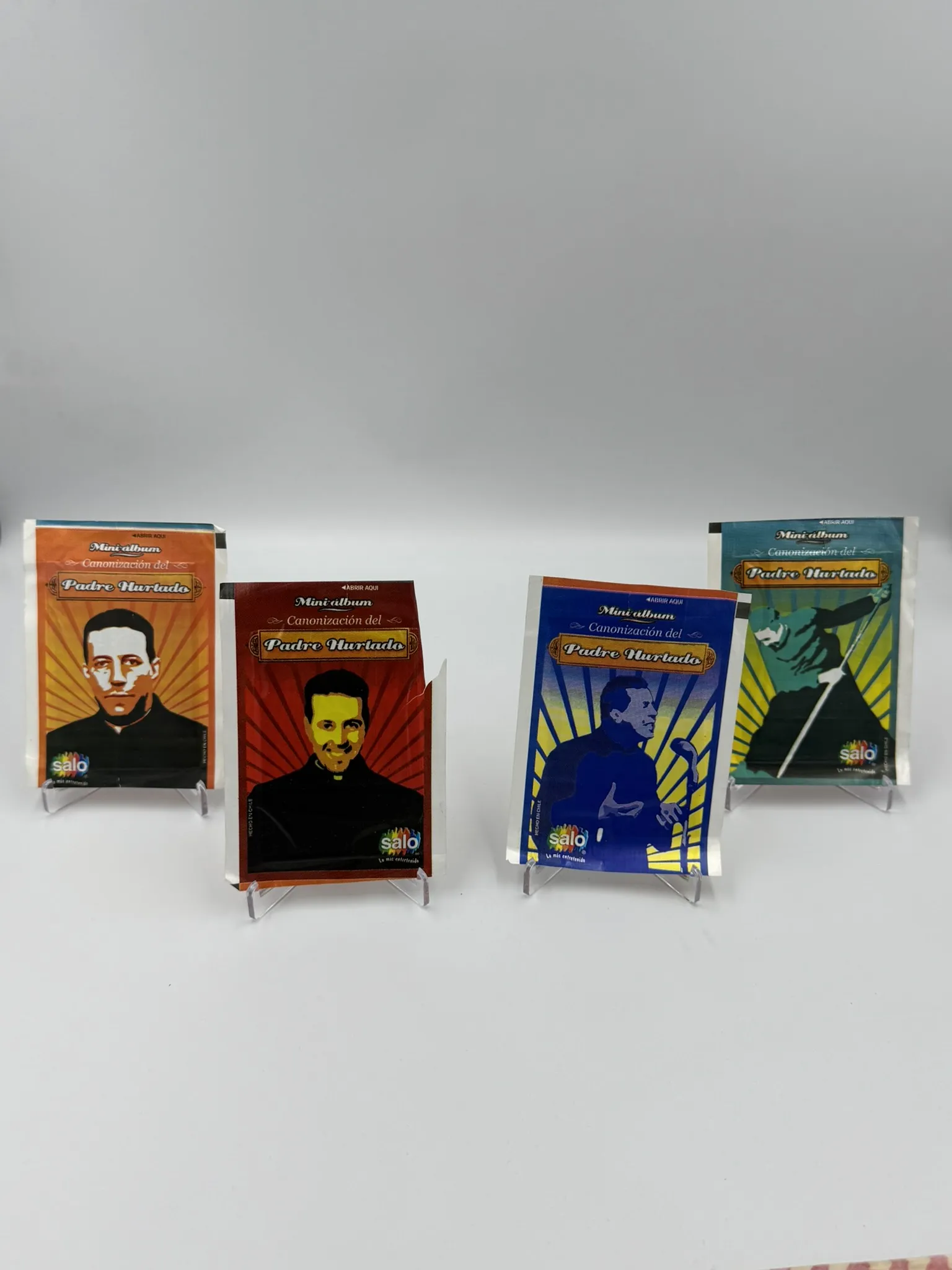 Padre Hurtado - Sobre de Laminas/Cromos/Figuritas Sellado Original - Salo
