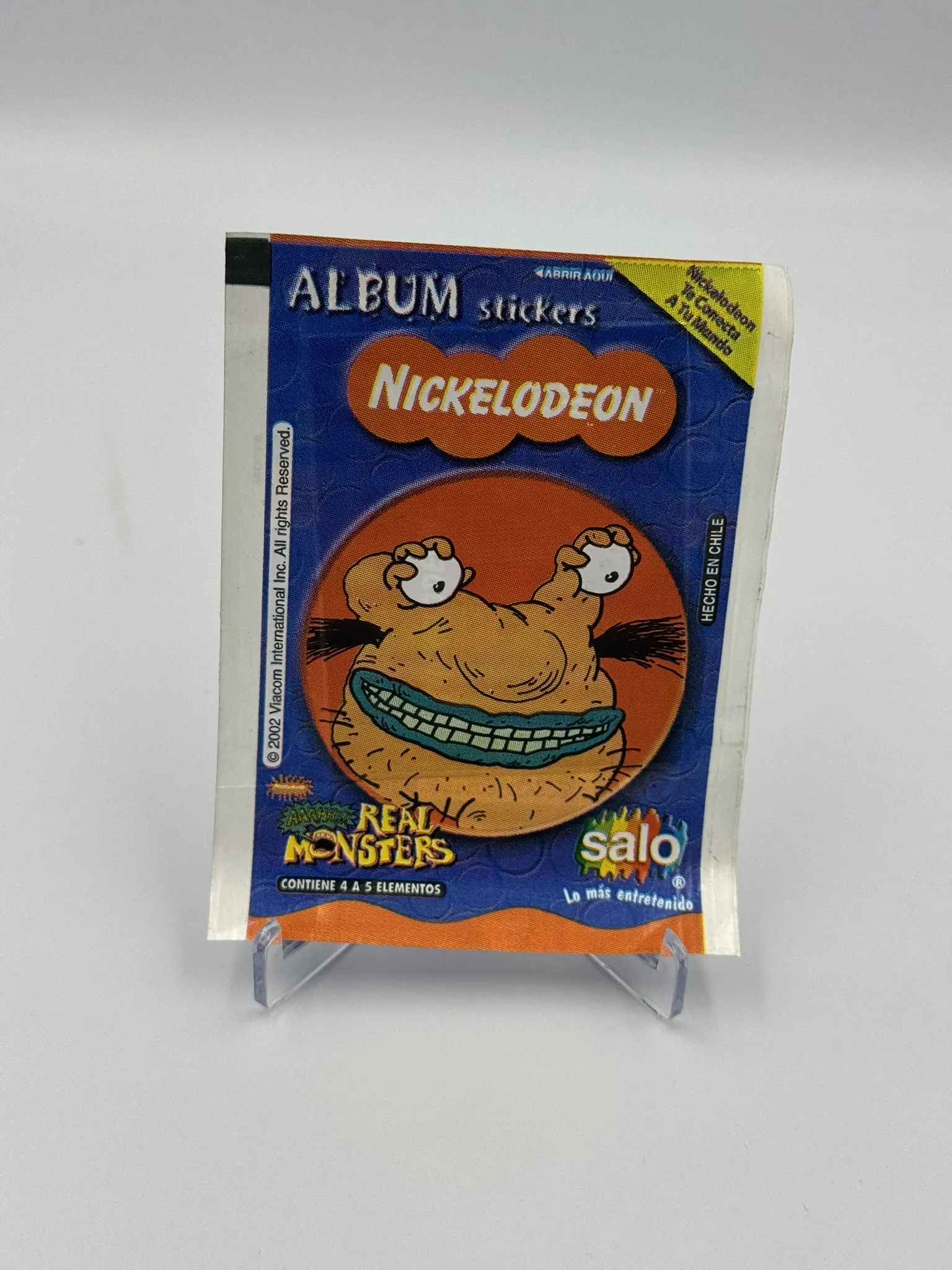 Nickelodeon - Sobre de Laminas/Cromos/Figuritas Sellado Original - Salo