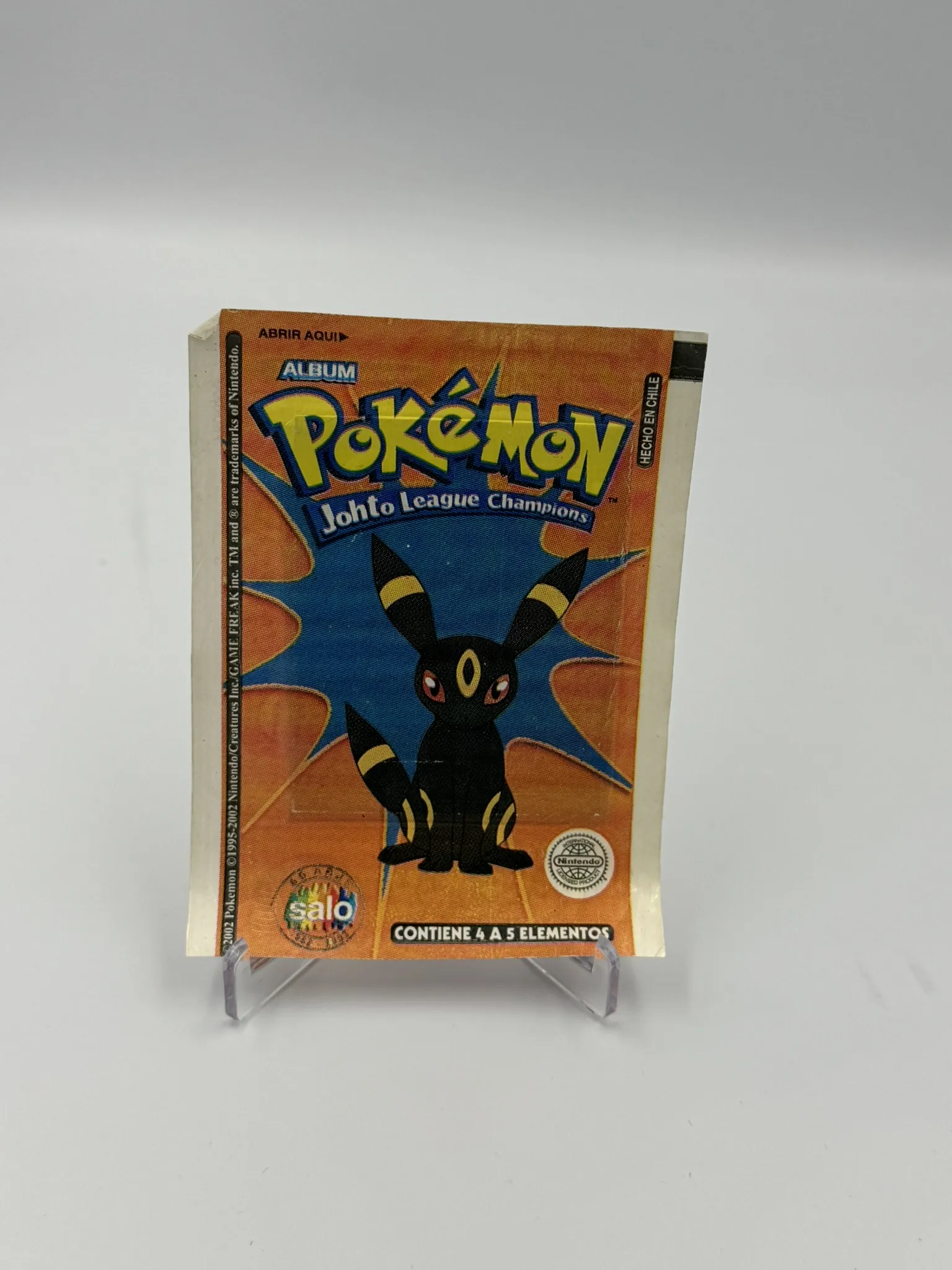 Pokemon - Johto League Champions - Sobre de Laminas/Cromos/Figuritas Sellado Original - Salo