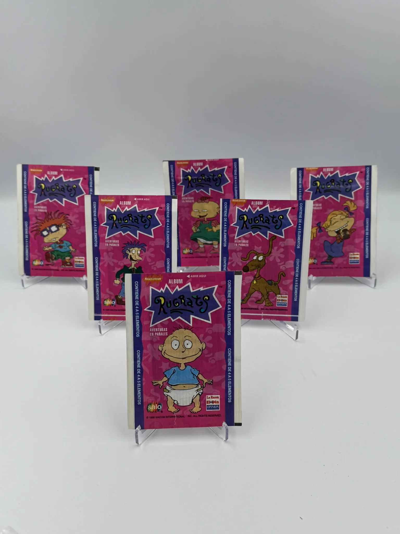 Rugrats - Sobre de Laminas/Cromos/Figuritas Sellado Original - Salo