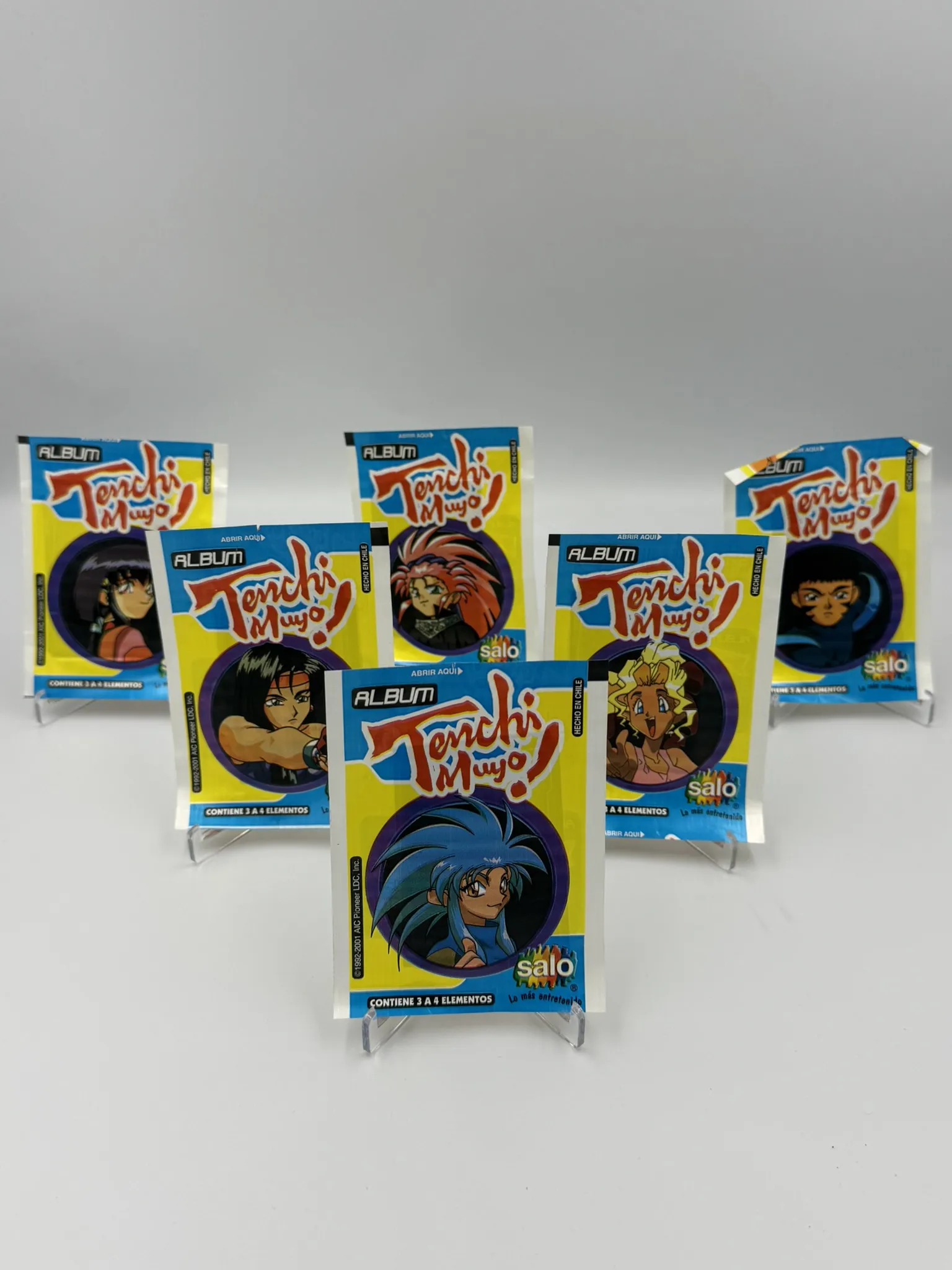 Tenchi Muyo - Sobre de Laminas/Cromos/Figuritas Sellado Original - Salo