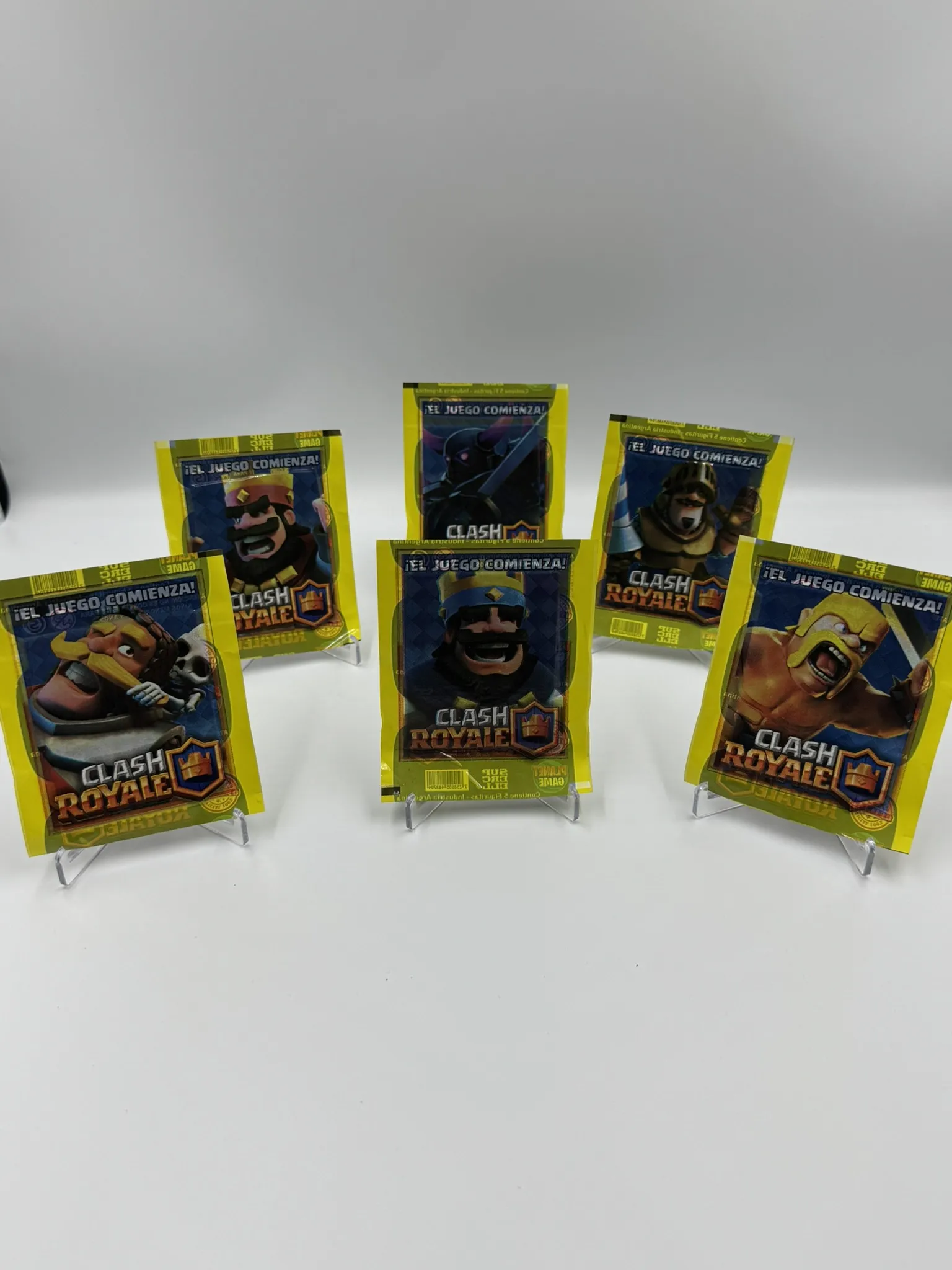 Clash Royale ¡El Juego Comienza! - Sobre de Laminas/Cromos/Figuritas Sellado