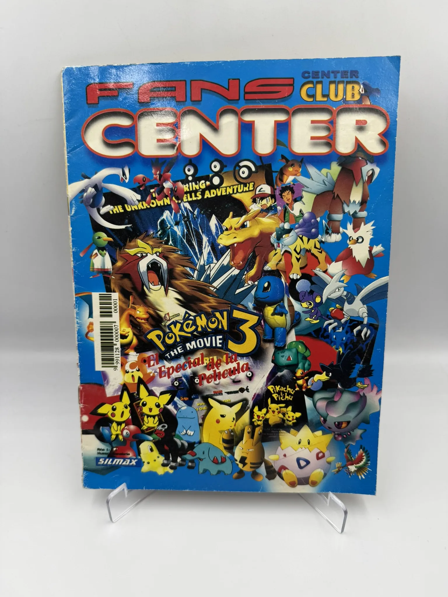 Revista Pokémon 3: The Movie – Fans Club Center (Especial de la Película)