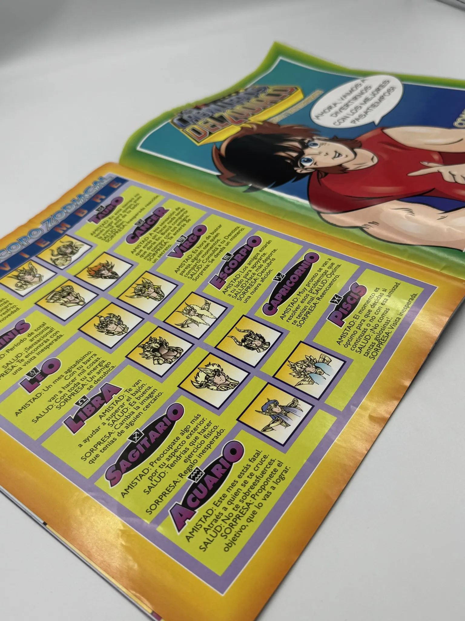 Revista Los Caballeros del Zodiaco N°1