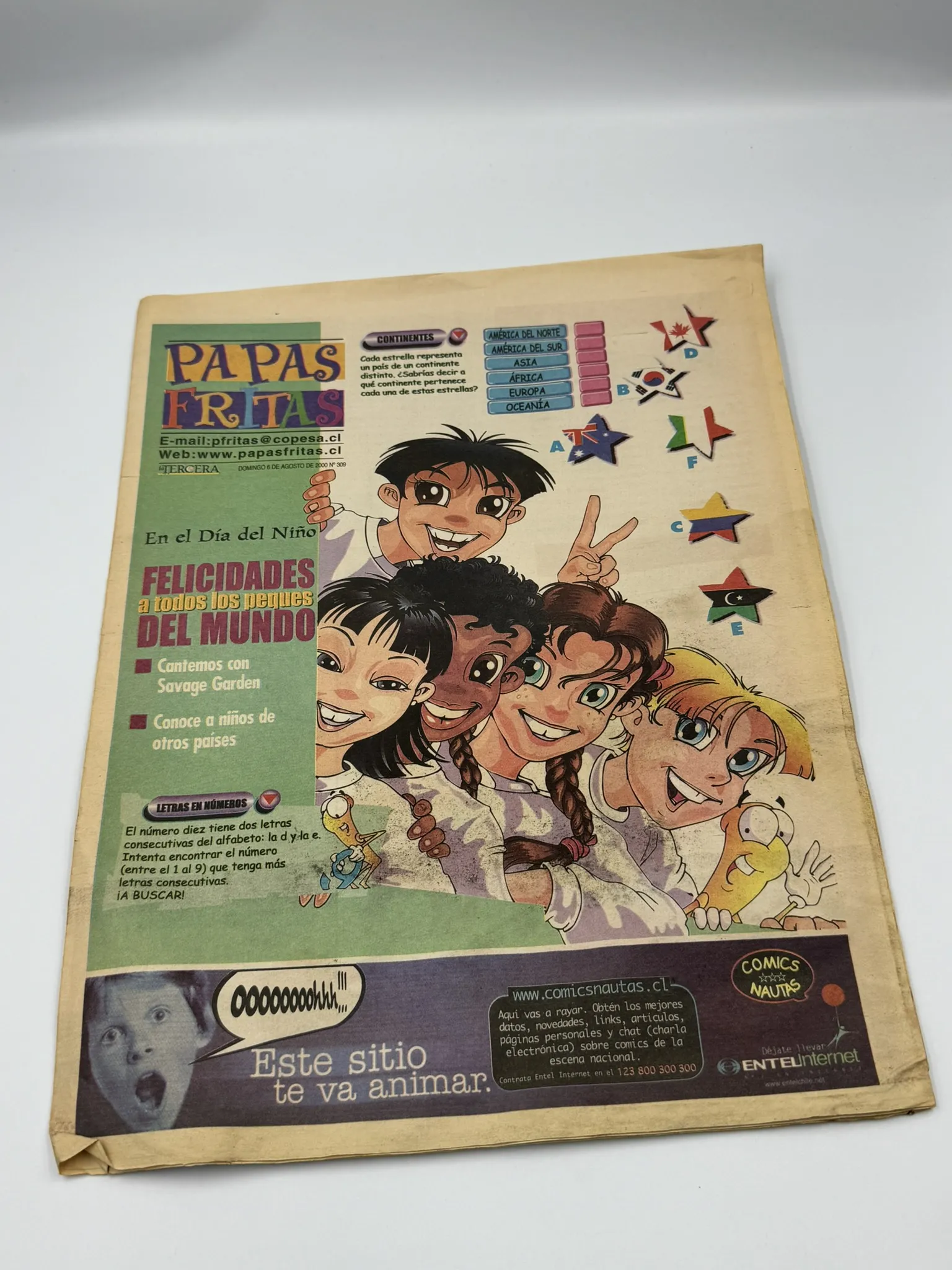 Pack Retro de 16 Suplementos Papas Fritas – La Tercera de los Niños